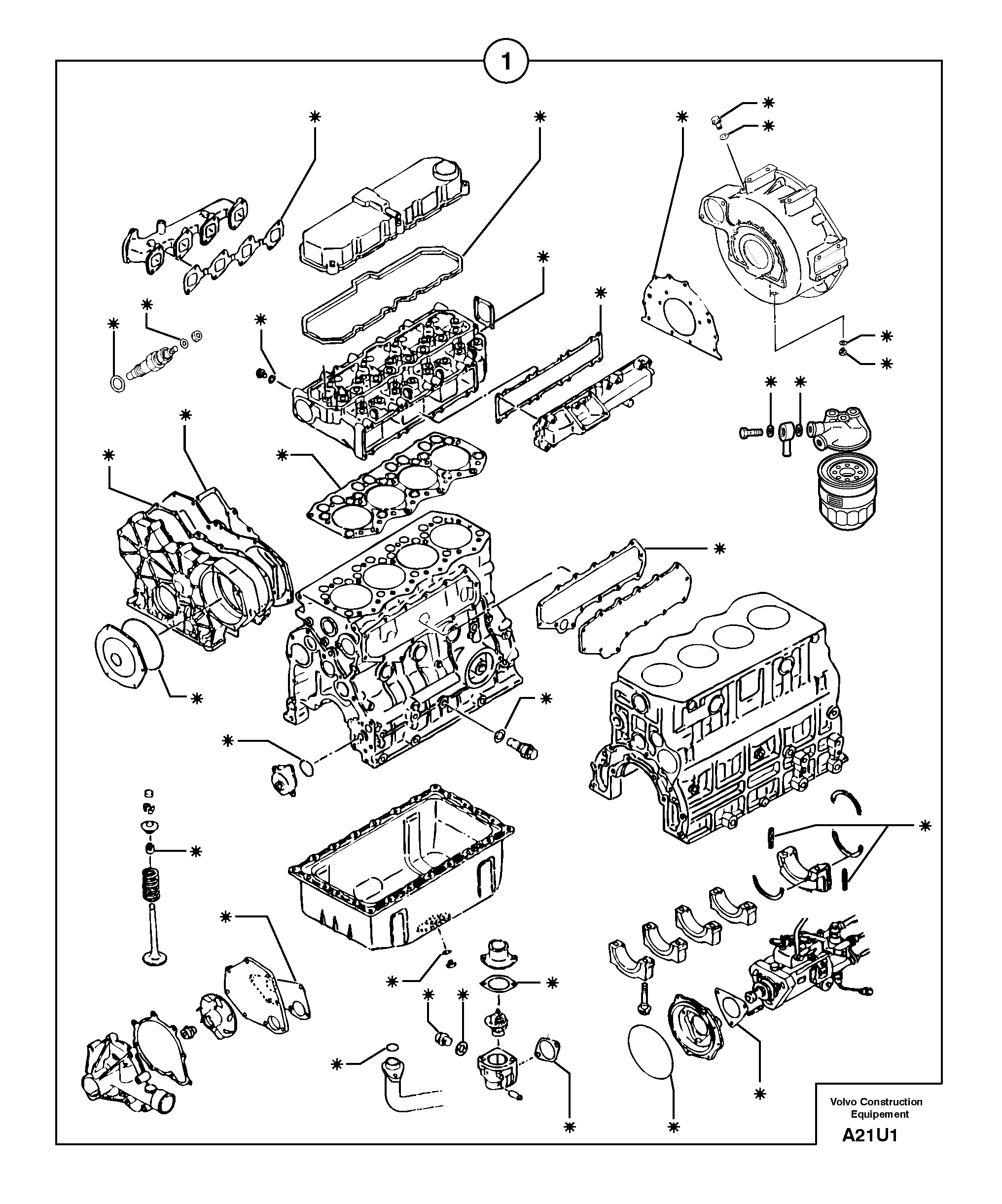 Sealing Kit PJ7416587 VOLVO