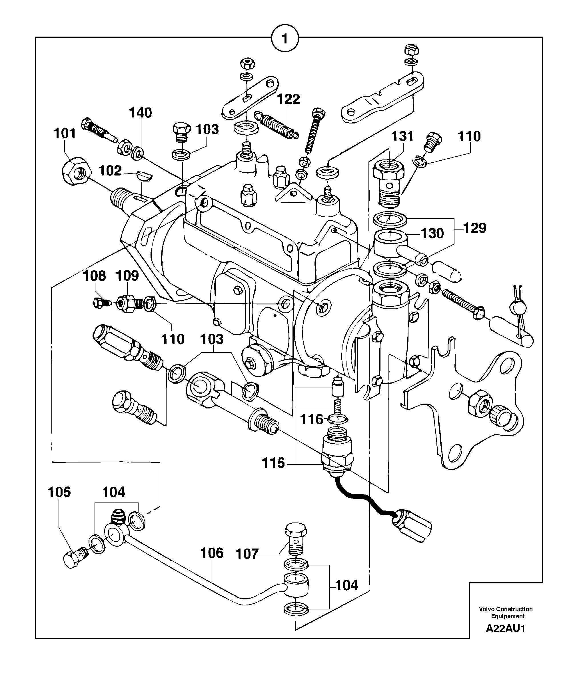 Nipple PJ7418200 VOLVO