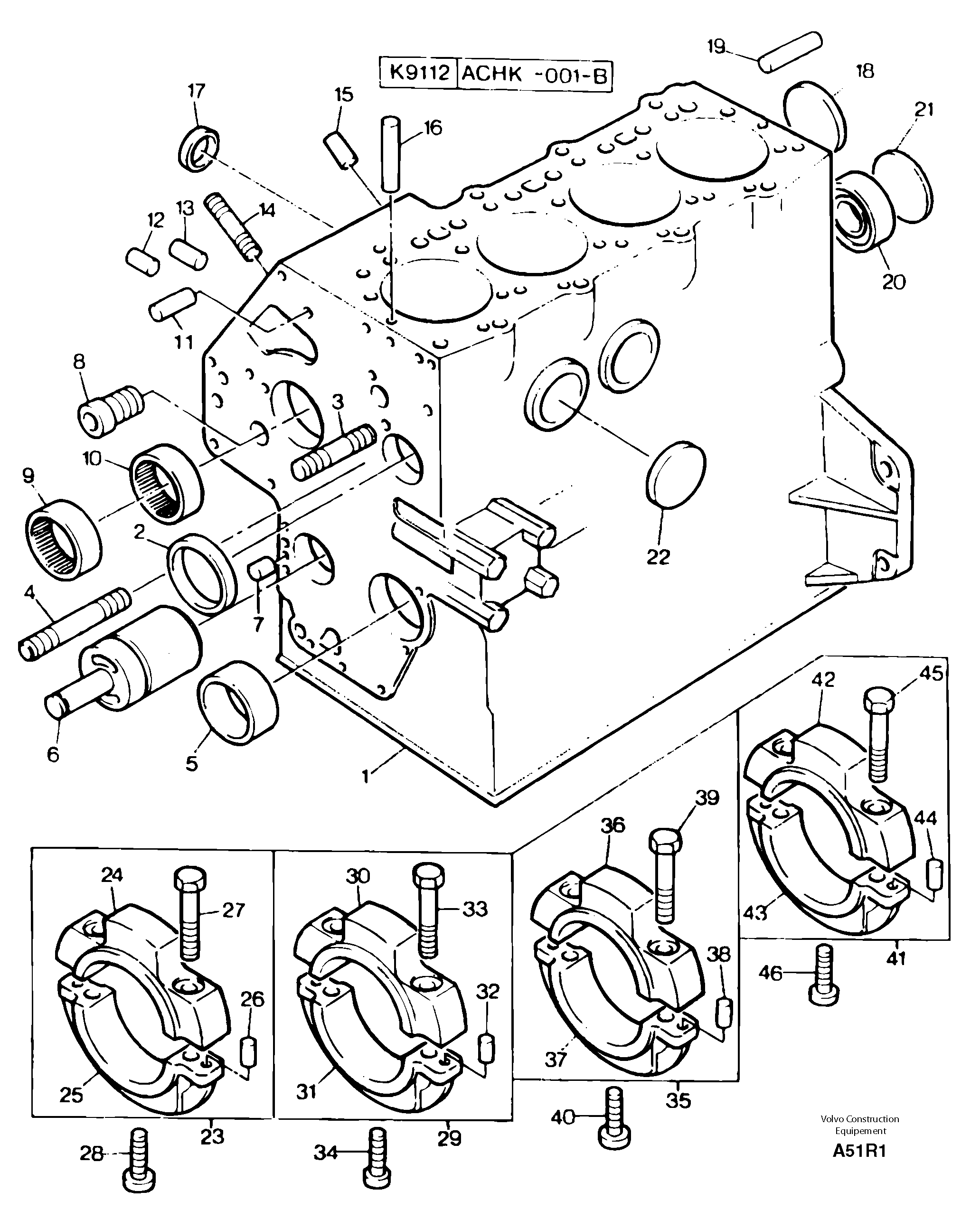 Bushing PJ198517090 VOLVO