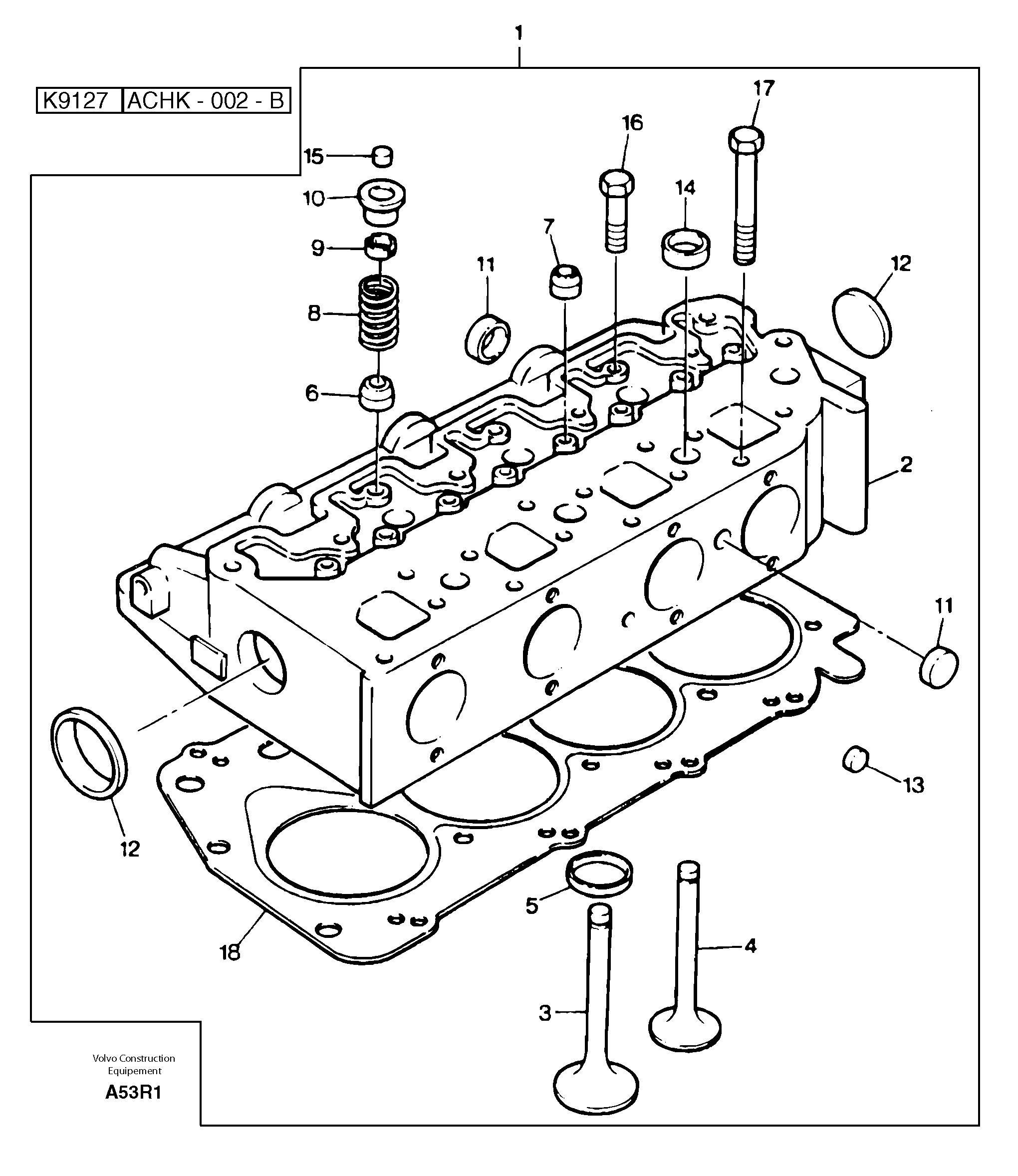 Cyl Head Gasket PJ111147450 VOLVO