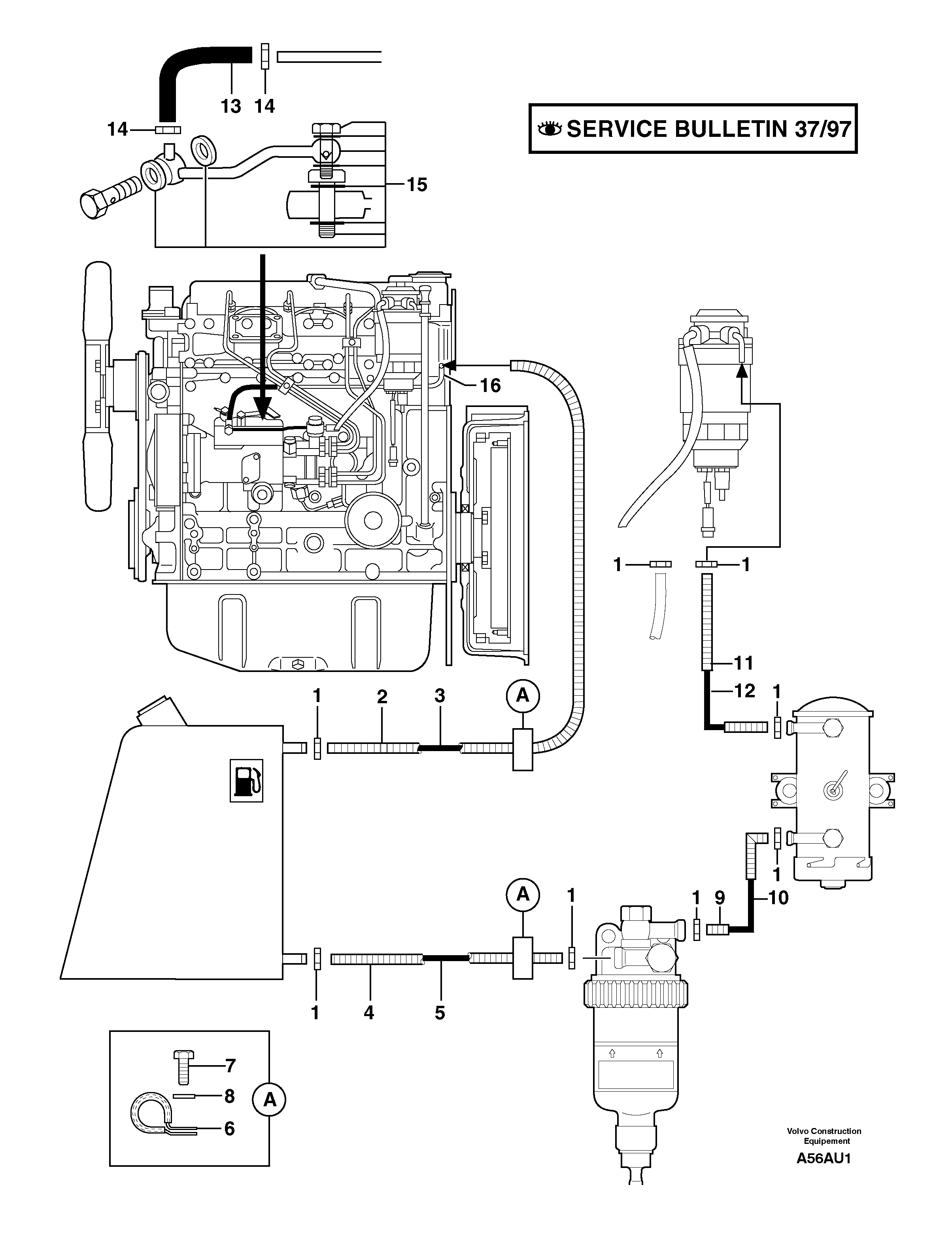 Комплект PJ5370231 VOLVO