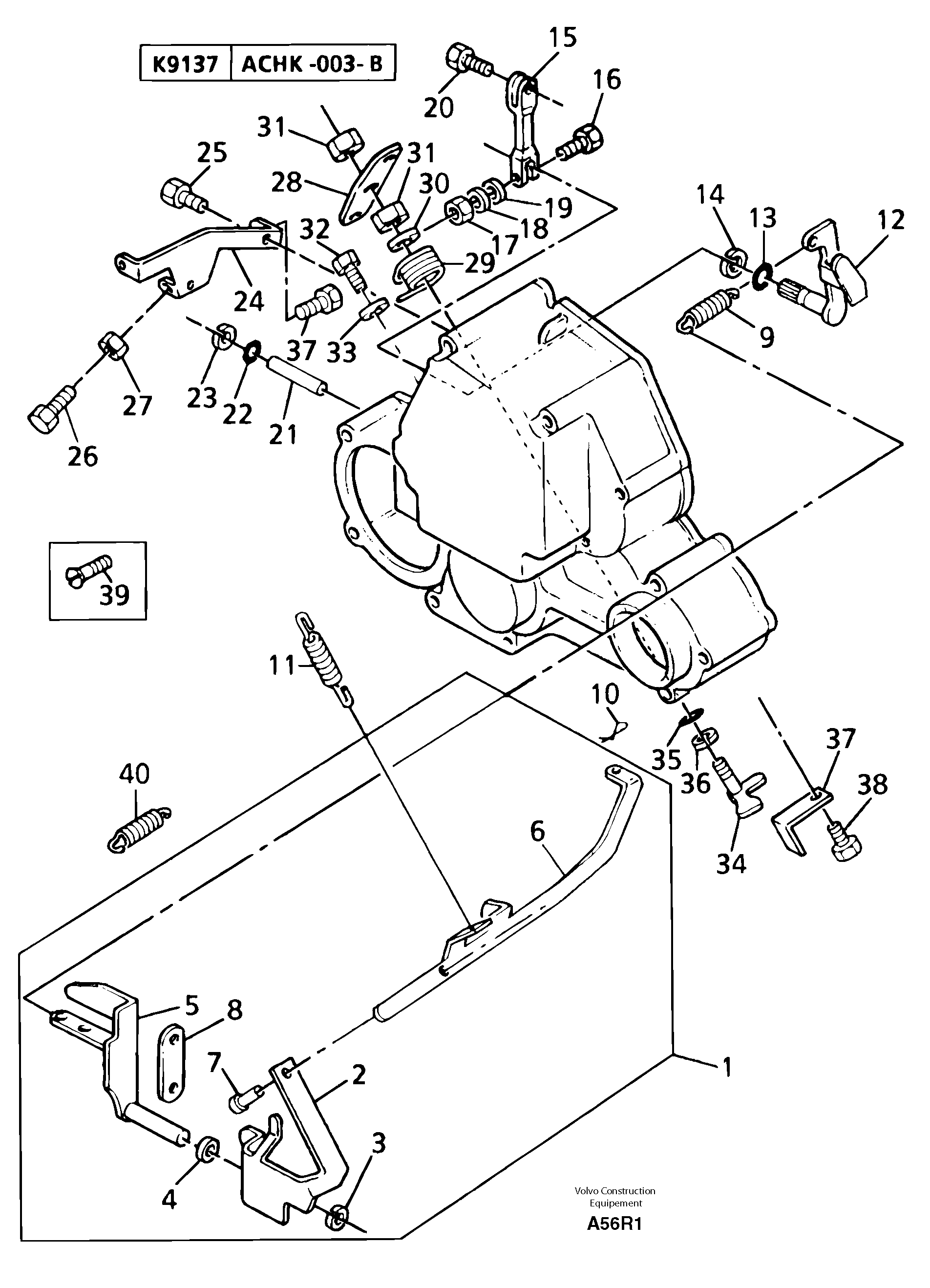 Spring PJ198217220 VOLVO