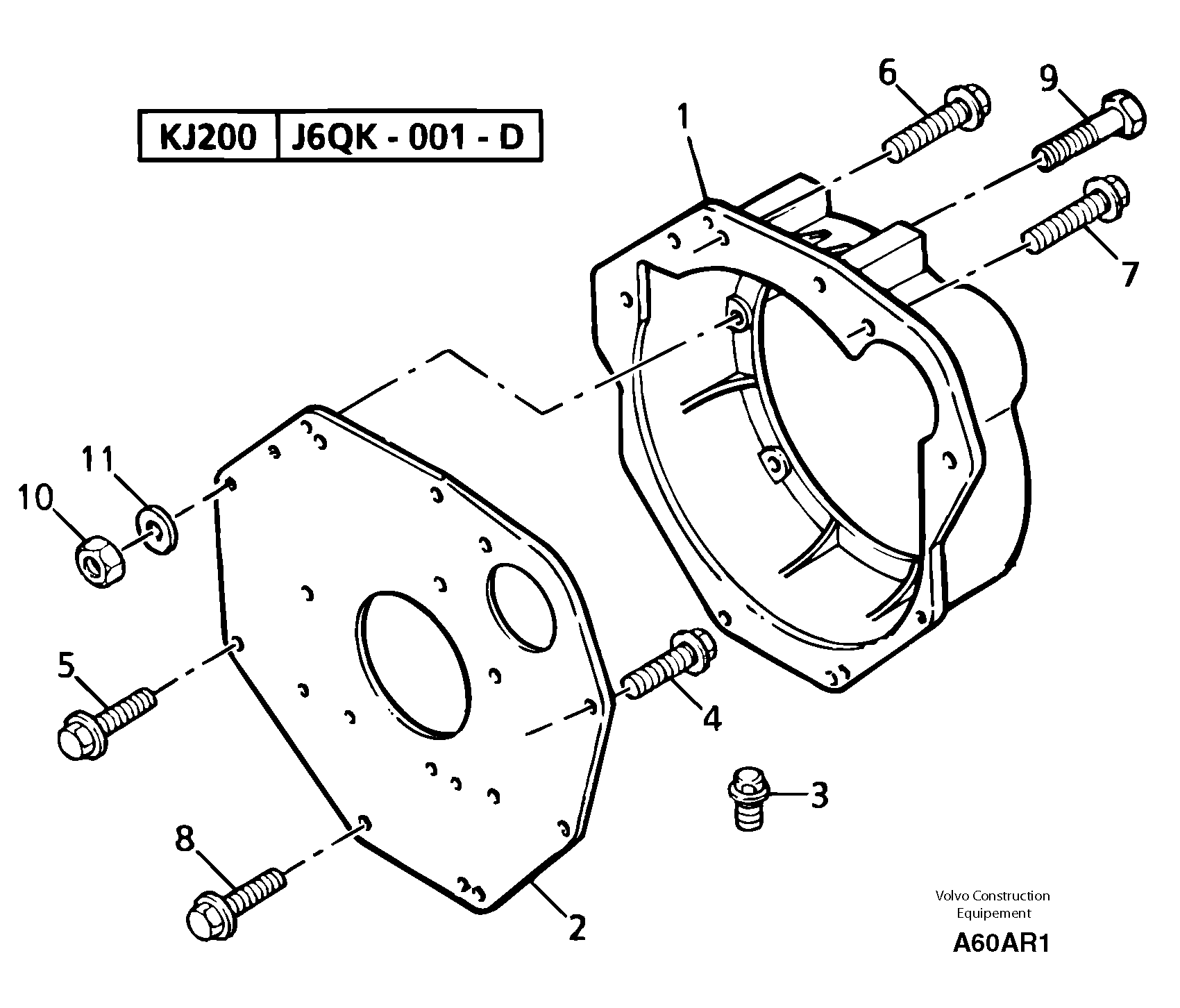 Screw PJ010301030 VOLVO