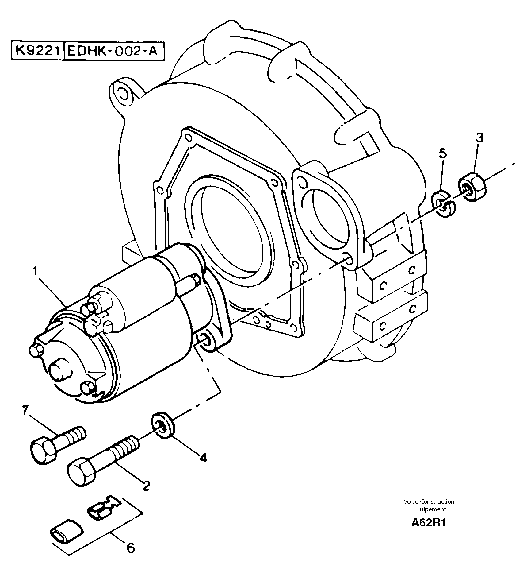 Screw PJ011501030 VOLVO