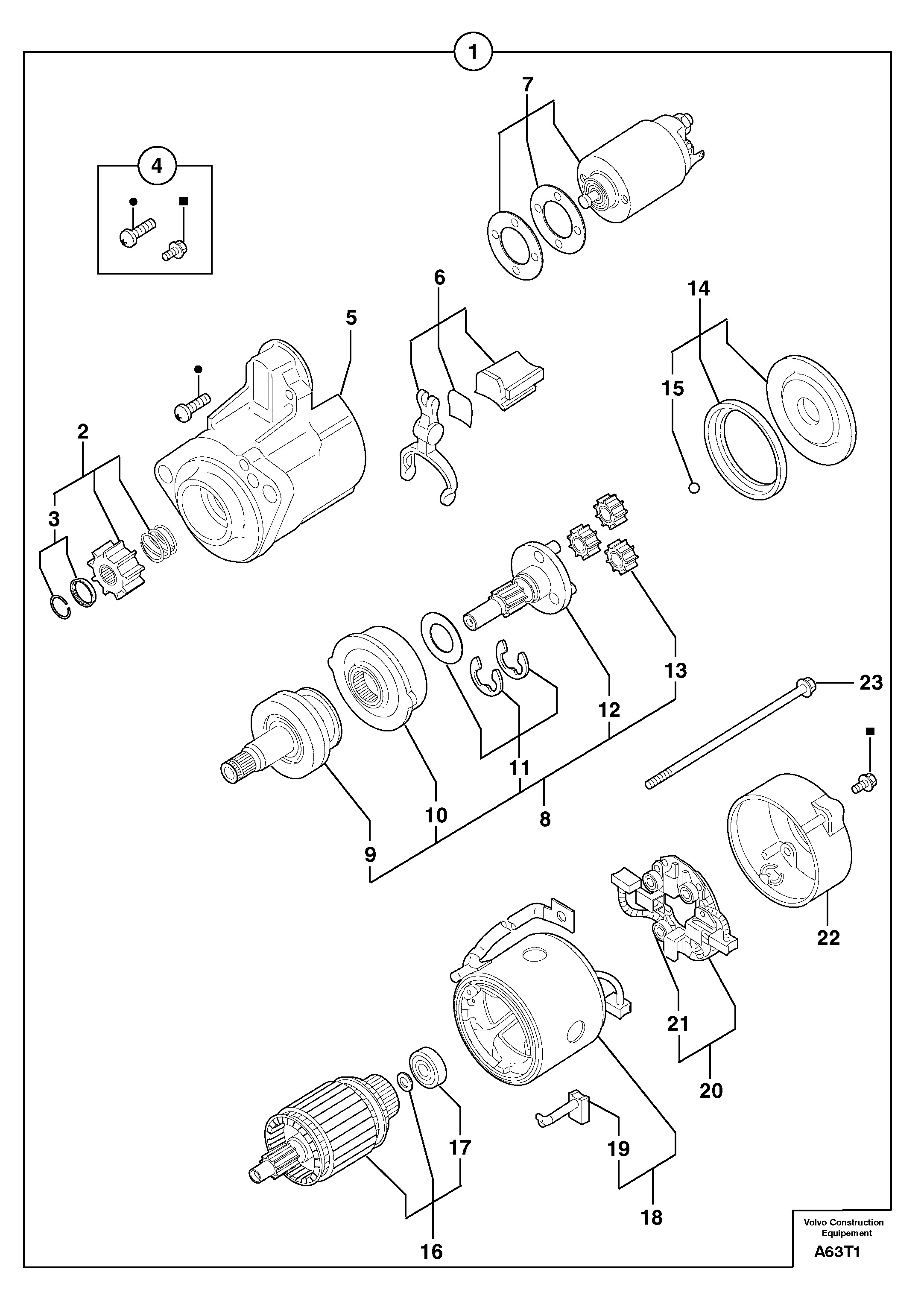 Ball bearing PJ185446283 VOLVO