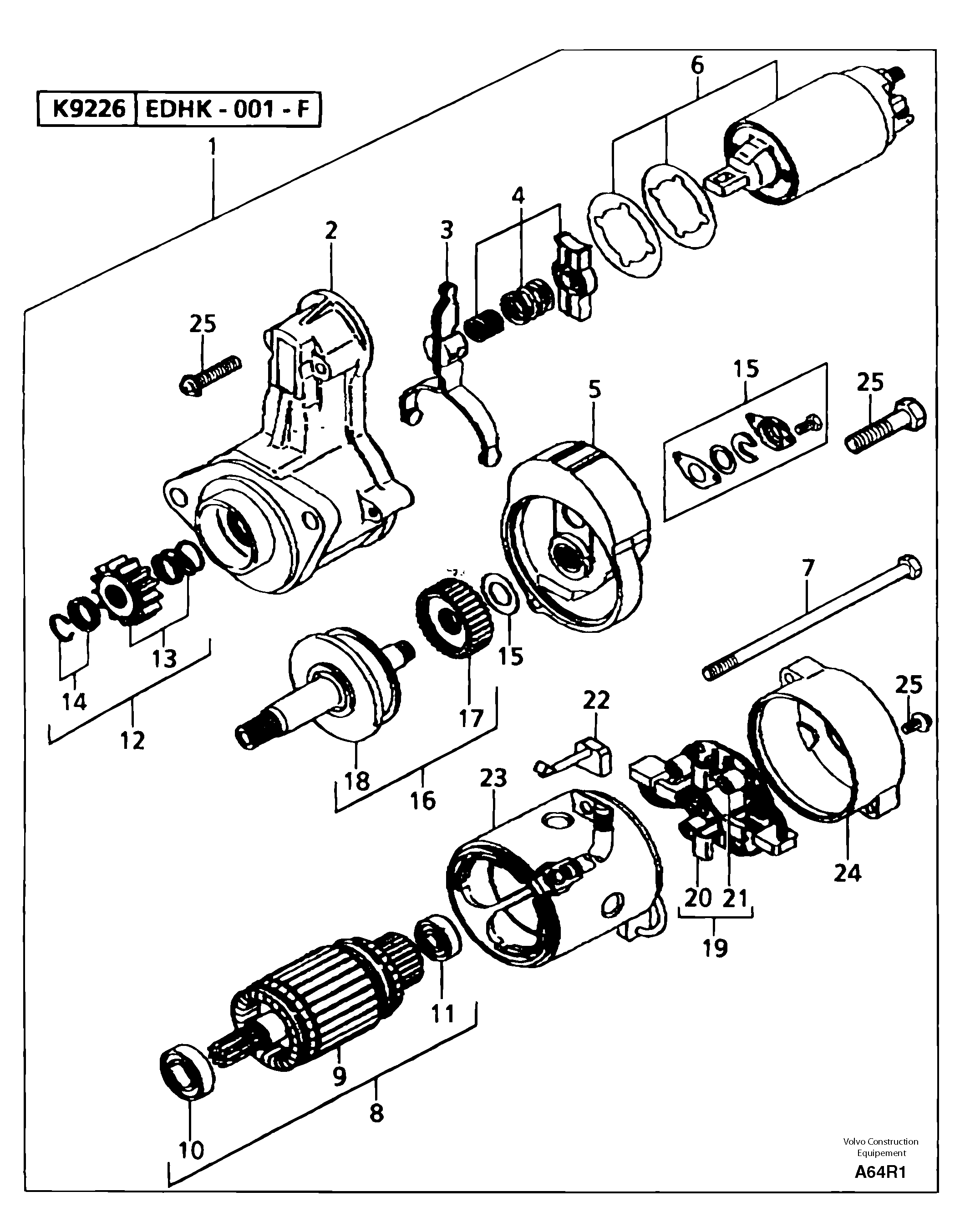 Shaft PJ185866360 VOLVO