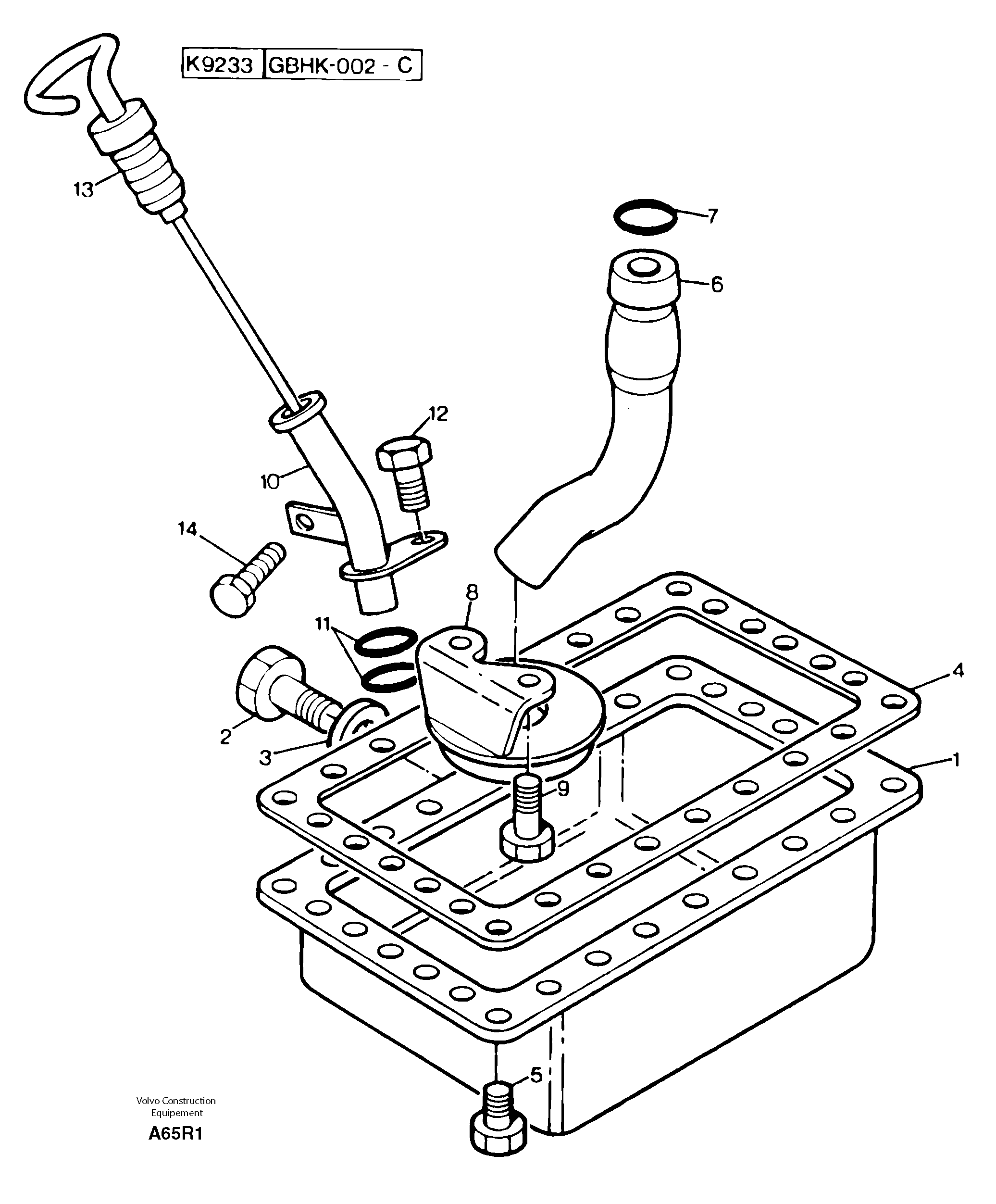 Screw PJ010109235 VOLVO