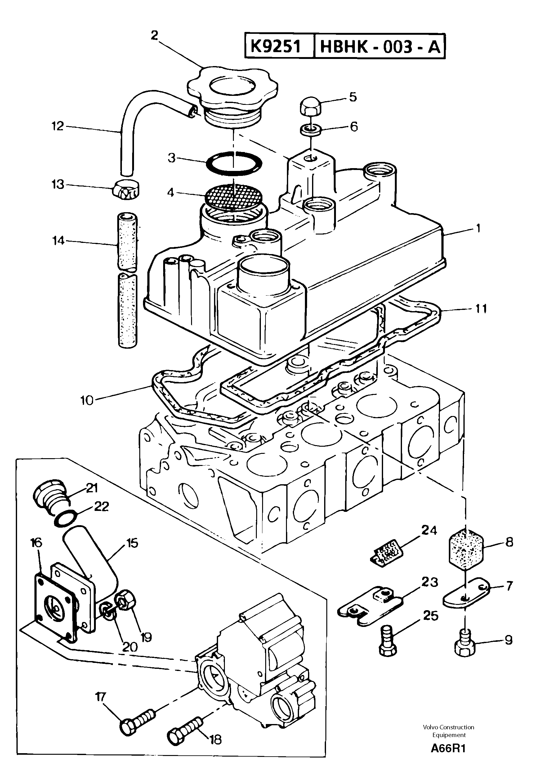 Washer PJ198996071 VOLVO