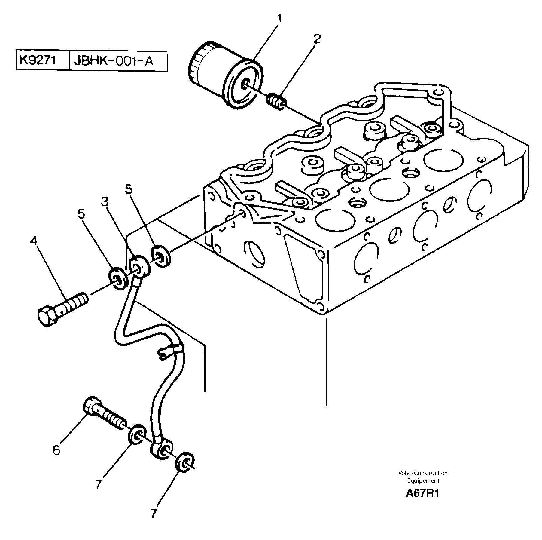 Washer PJ198996060 VOLVO