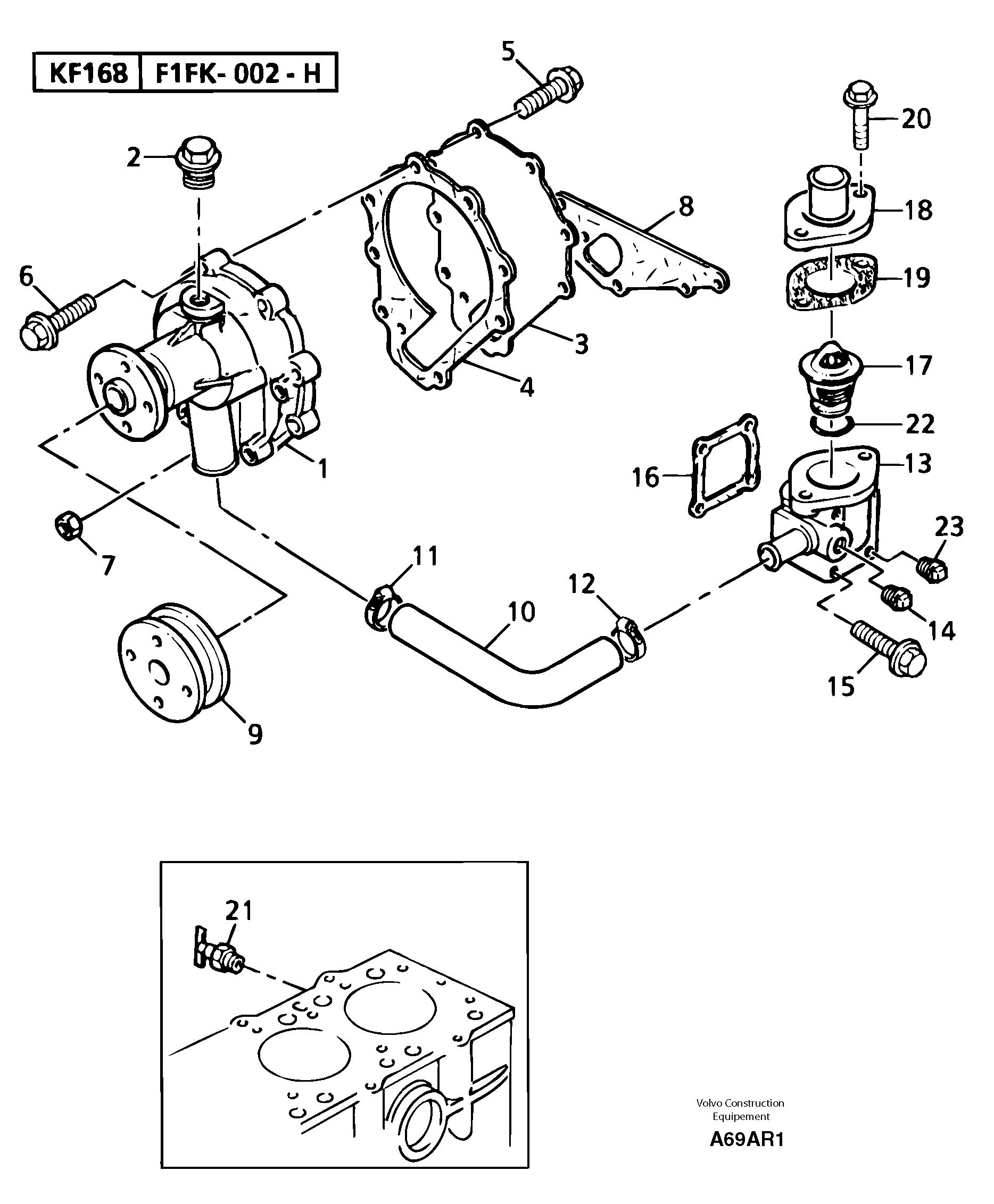 Screw PJ011300635 VOLVO