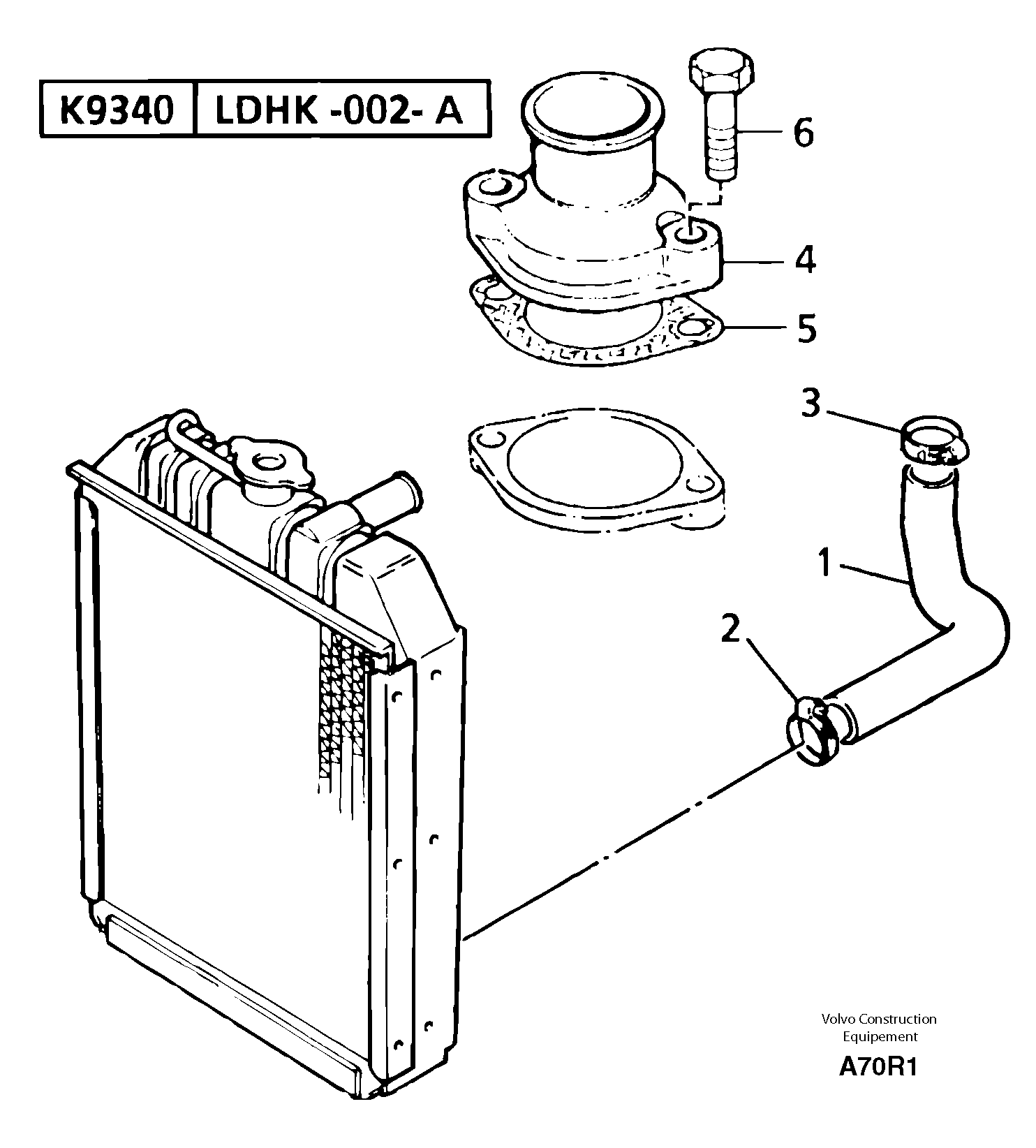 Flange PJ145226340 VOLVO