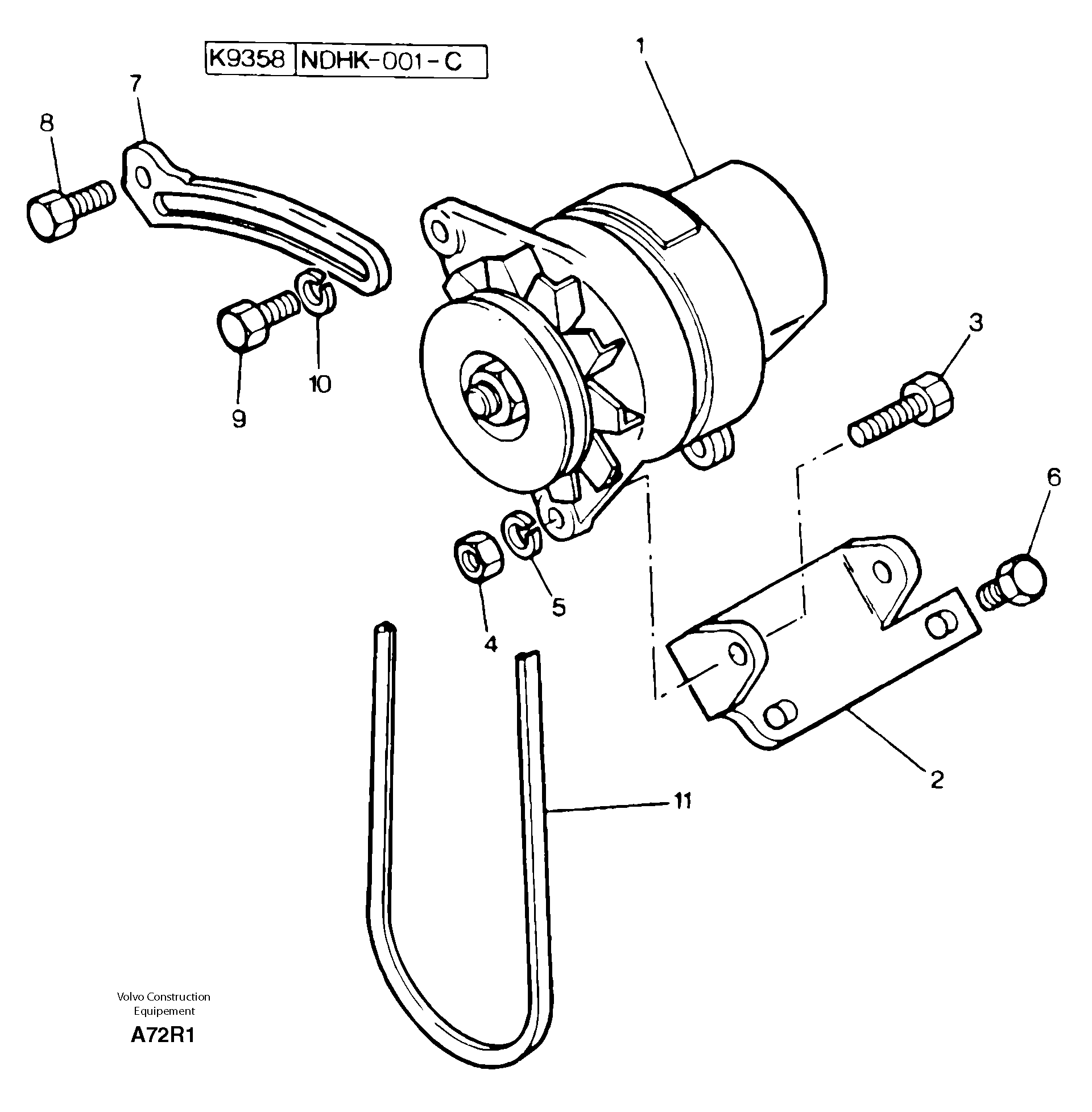 Screw PJ010101035 VOLVO