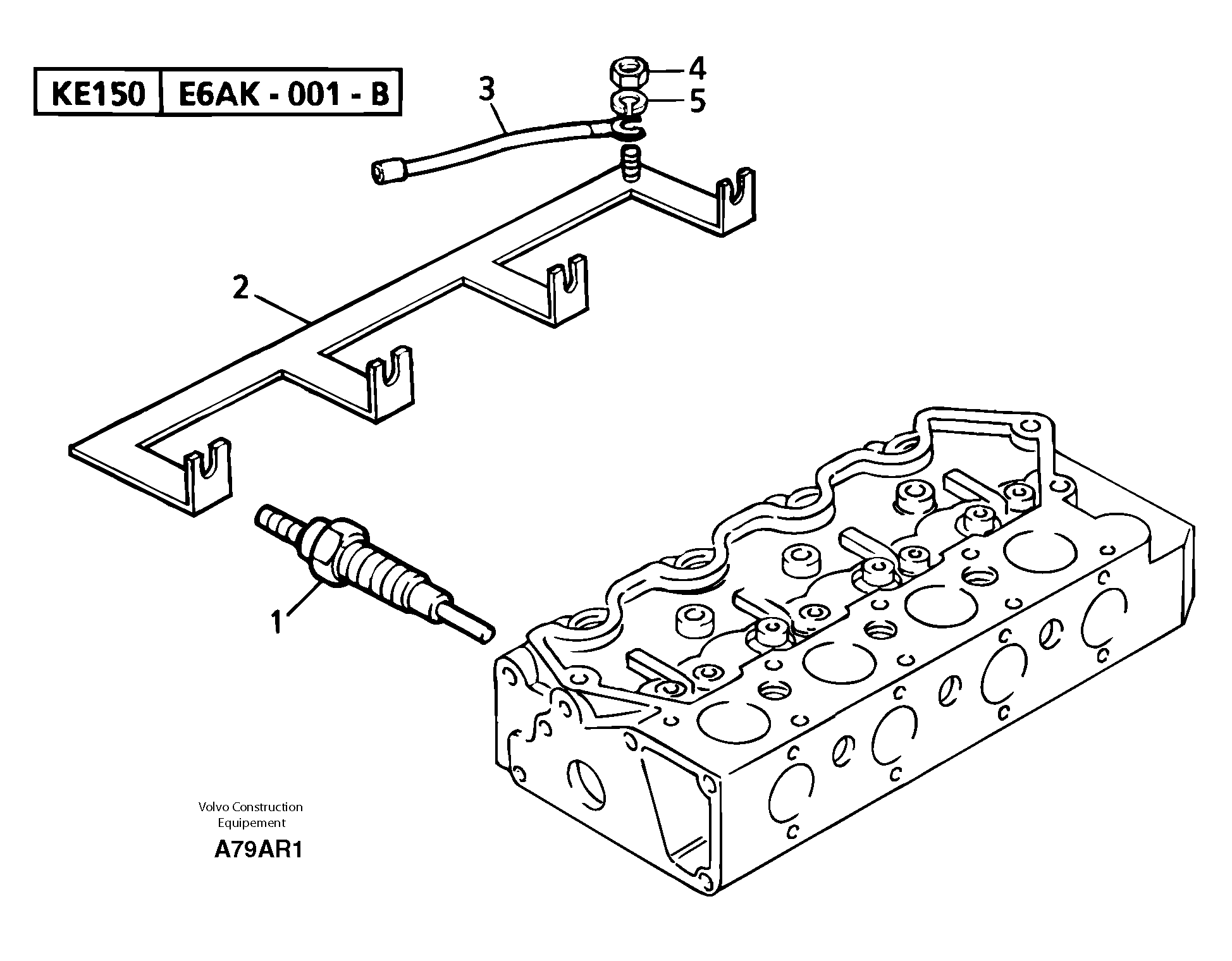 Nut PJ020100004 VOLVO
