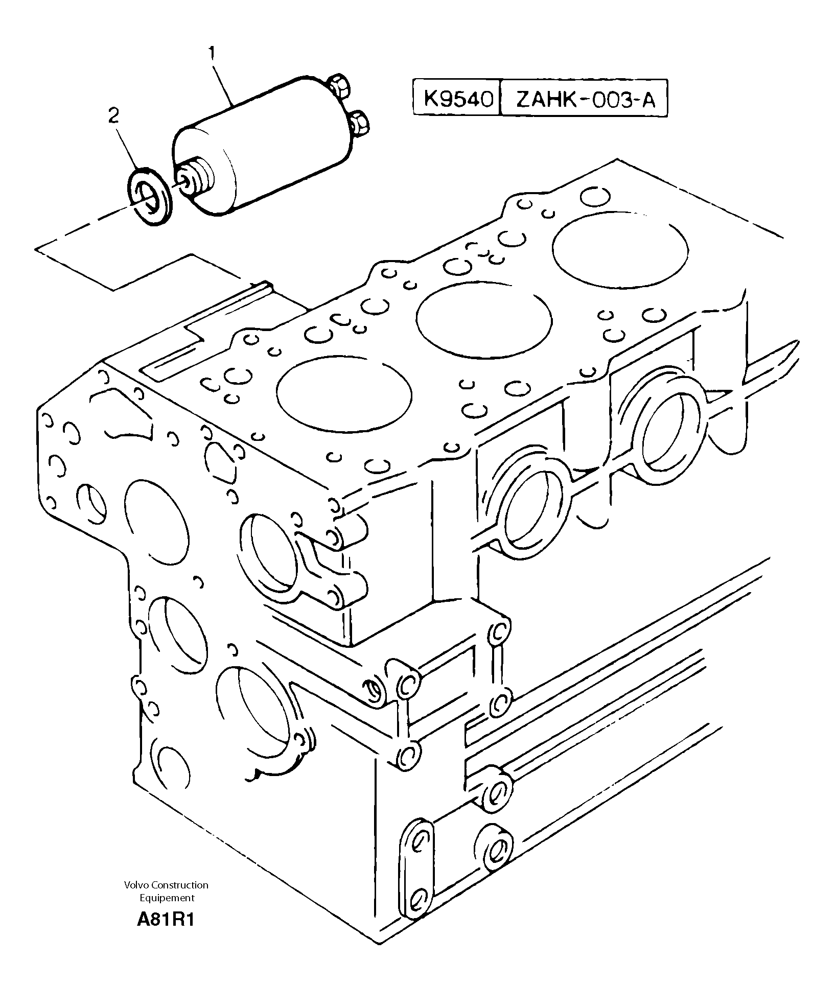 Washer PJ025100016 VOLVO