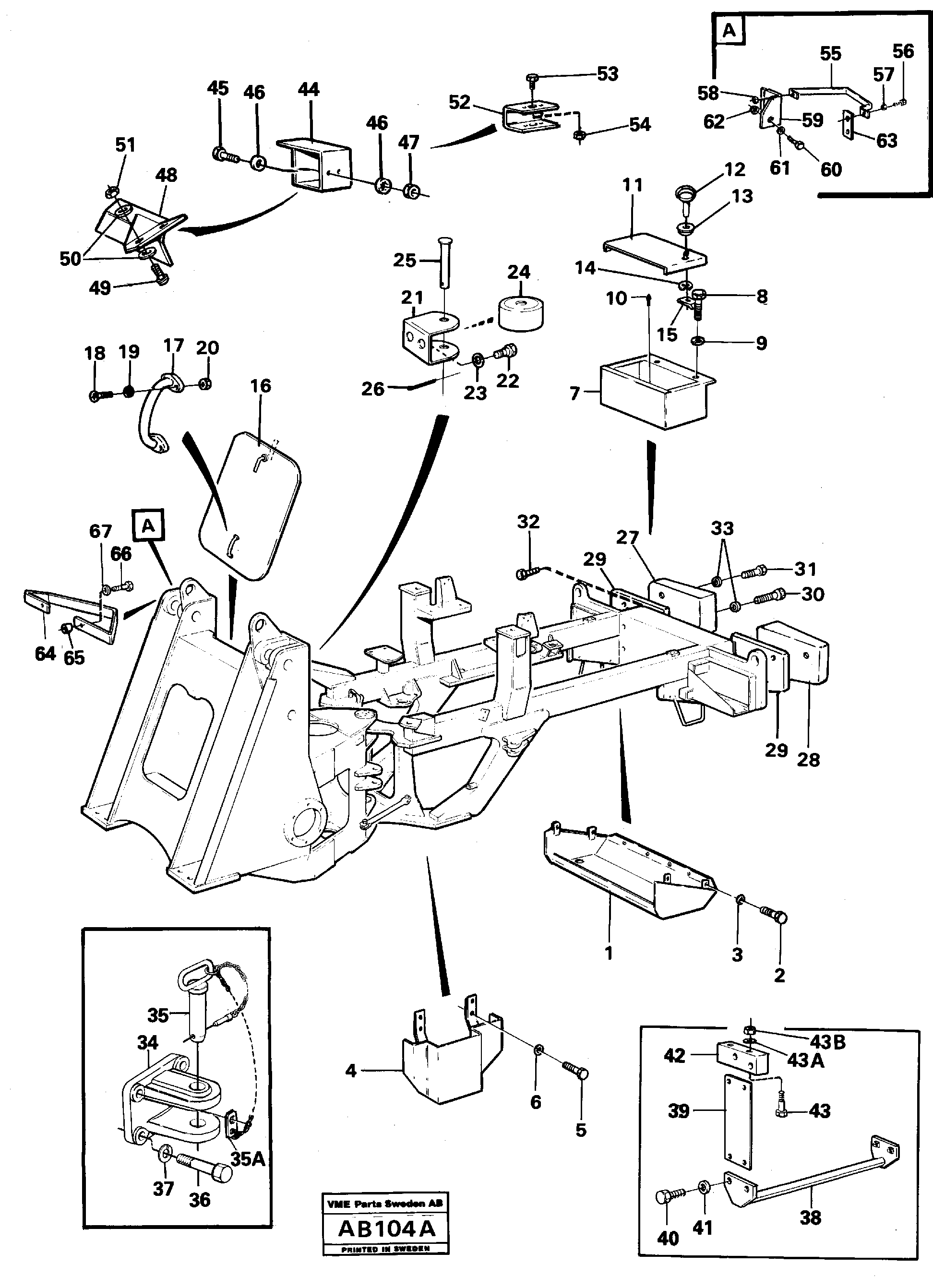 Bracket VOE4947990 VOLVO