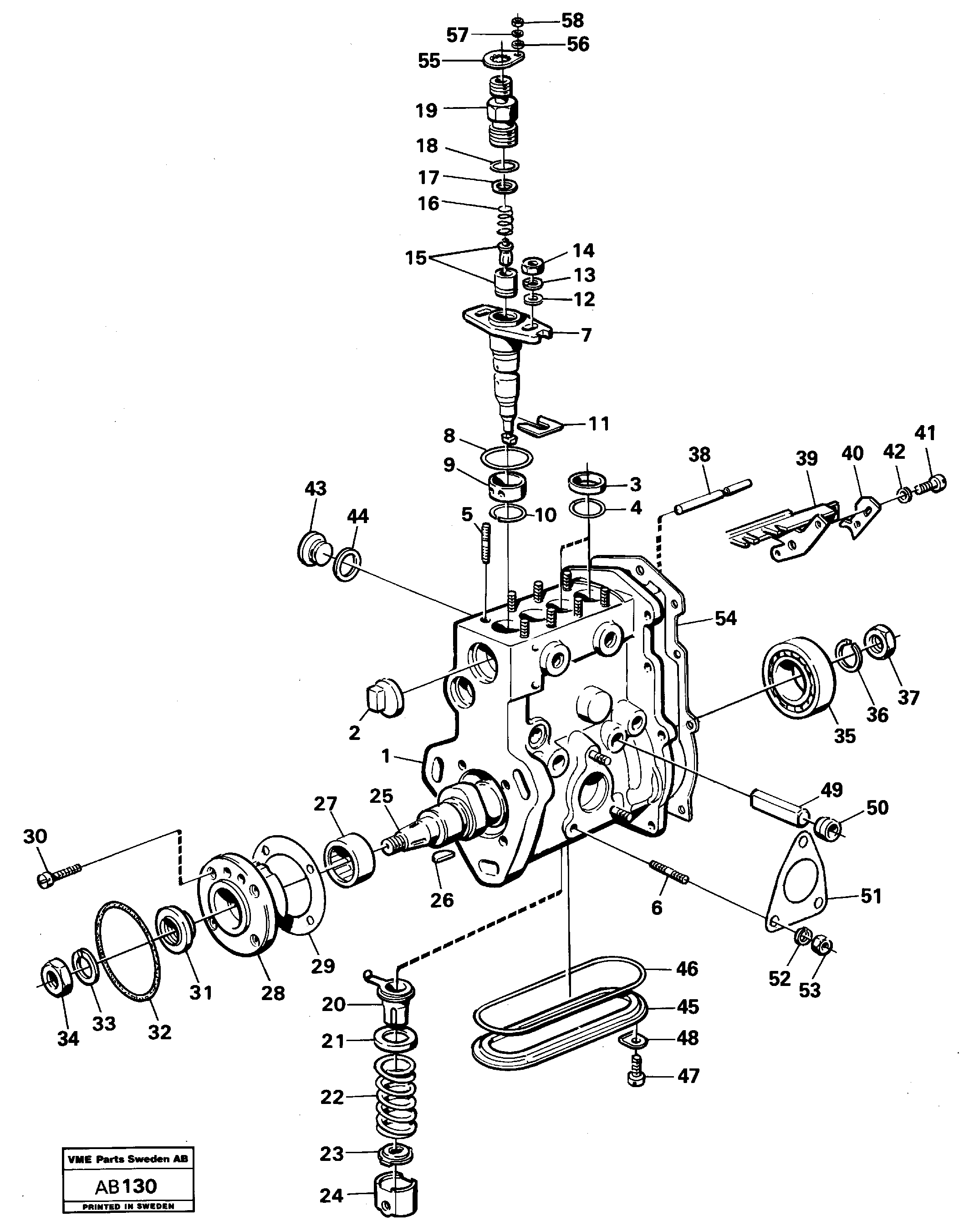 Screw VOE244847 VOLVO