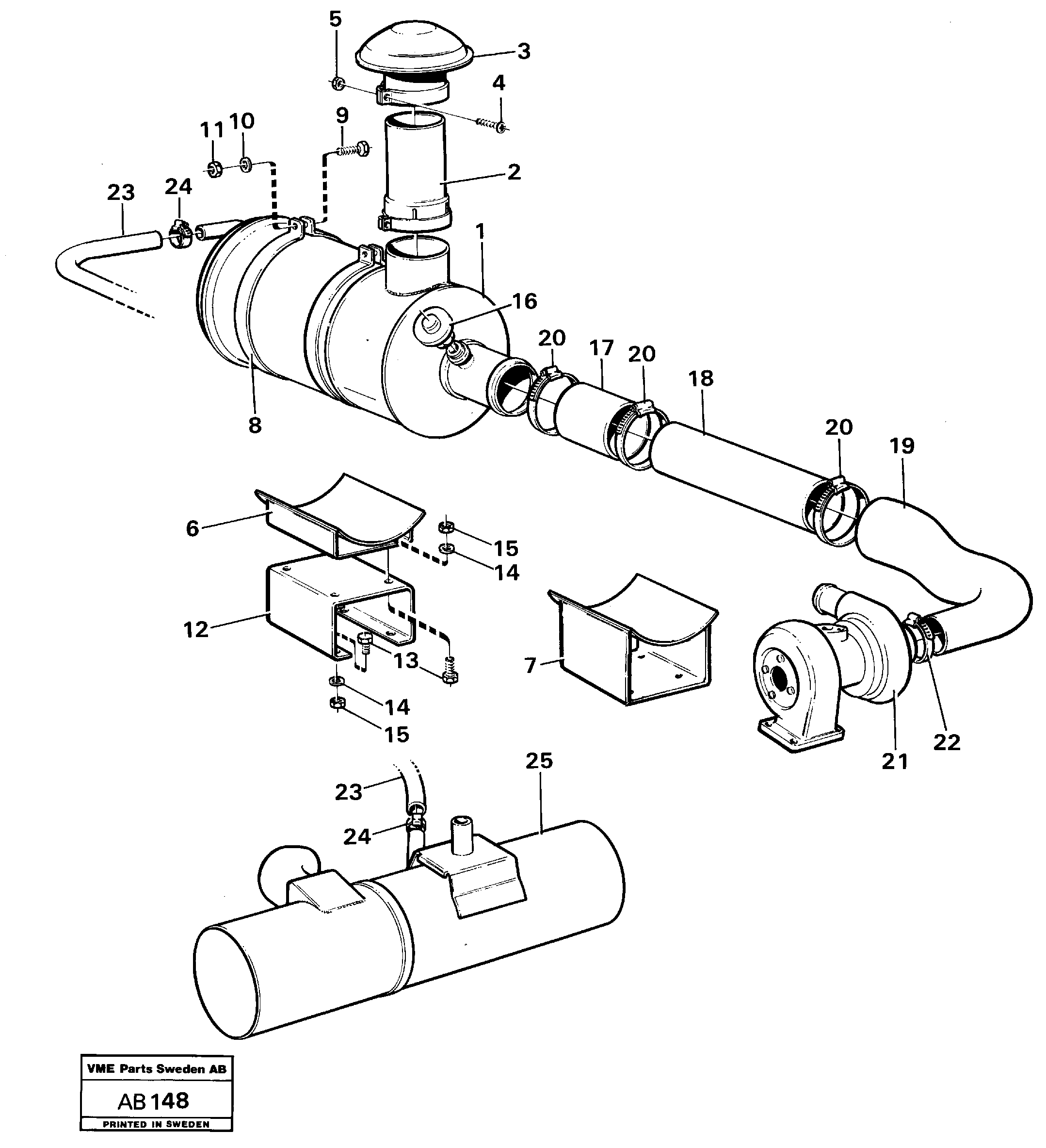 Connector Kit VOE11003598 VOLVO