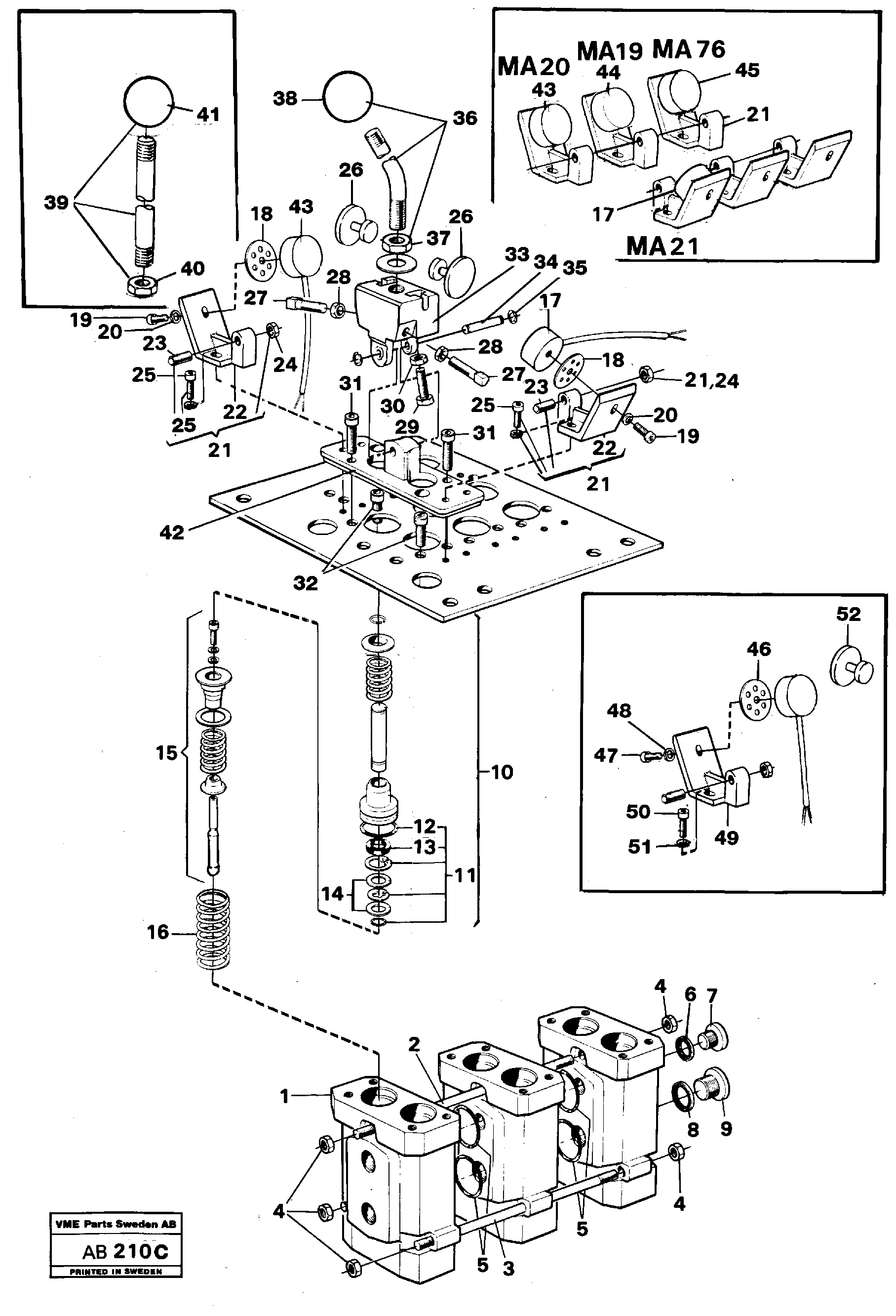 Напольная панель VOE11993069 VOLVO