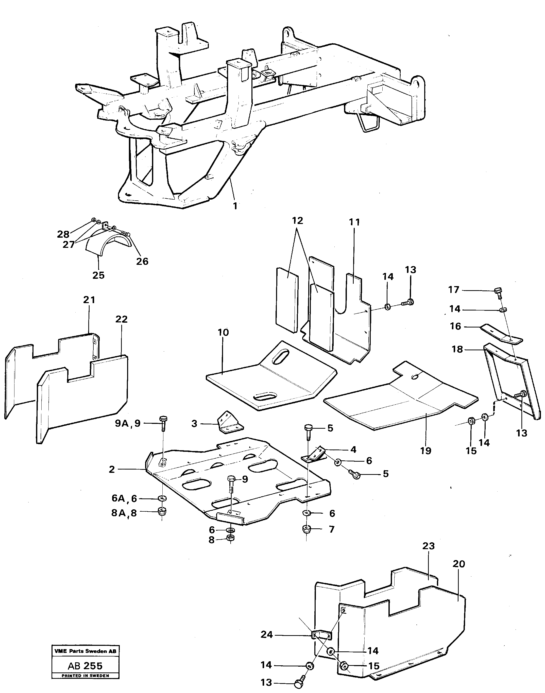 Rec.housing VOE4948606 VOLVO