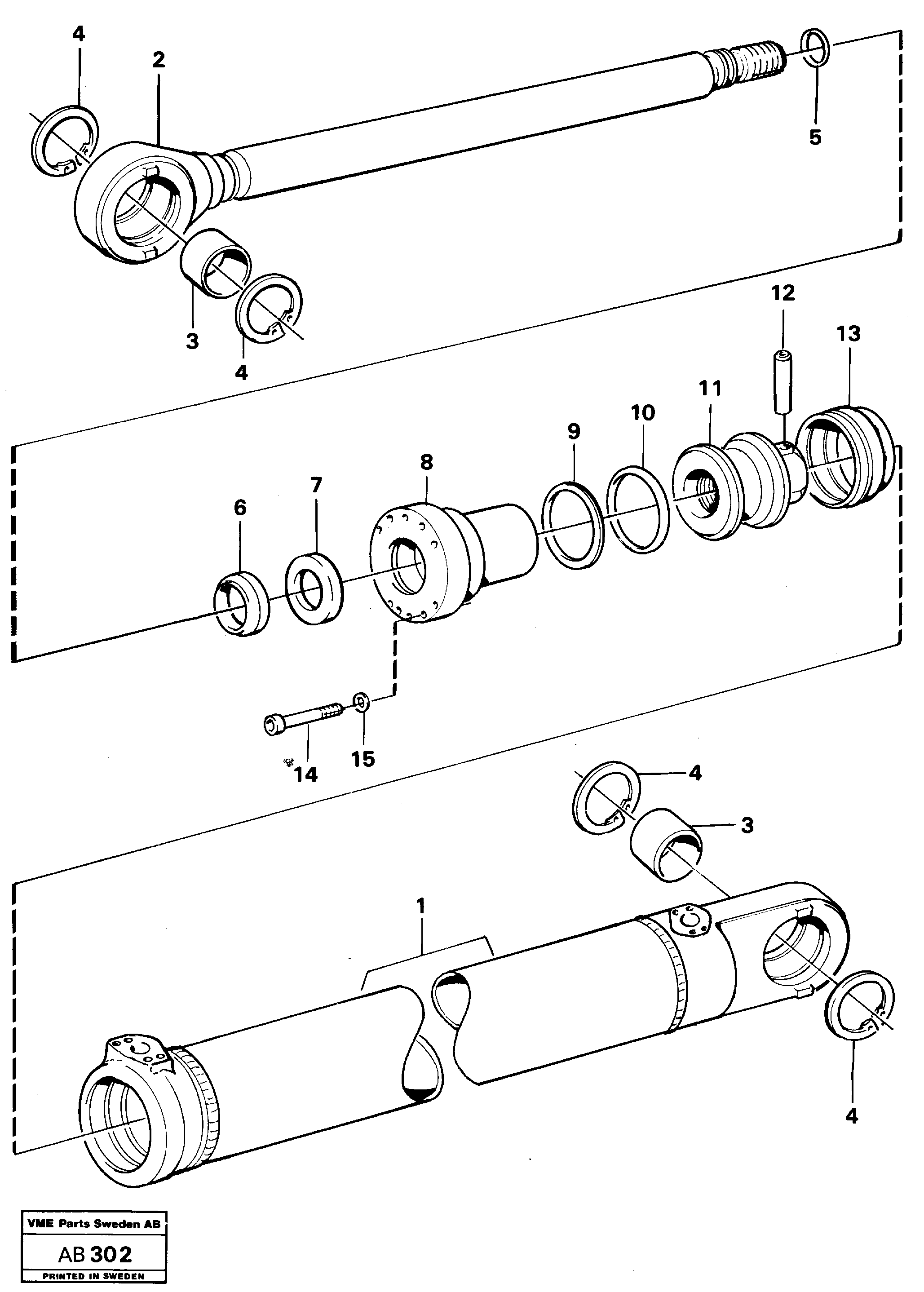 Safety Bolt VOE11005259 VOLVO