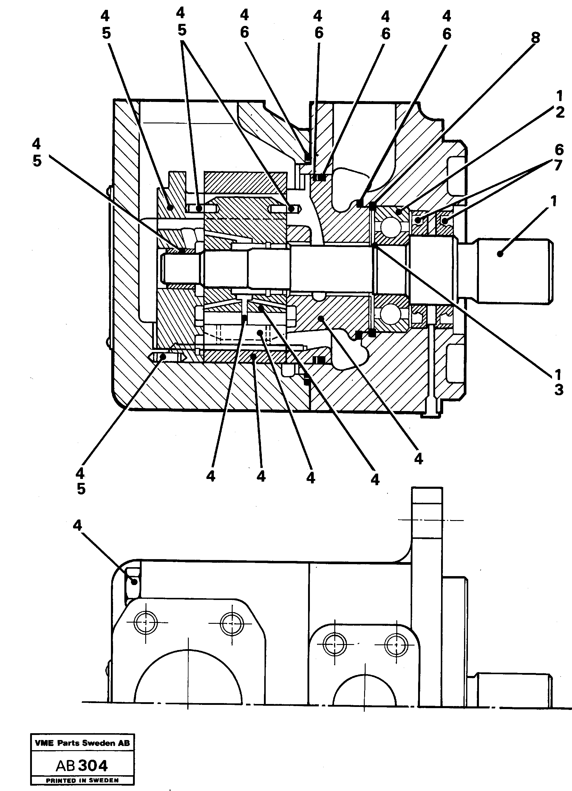 Lower Part Dipp VOE11993582 VOLVO