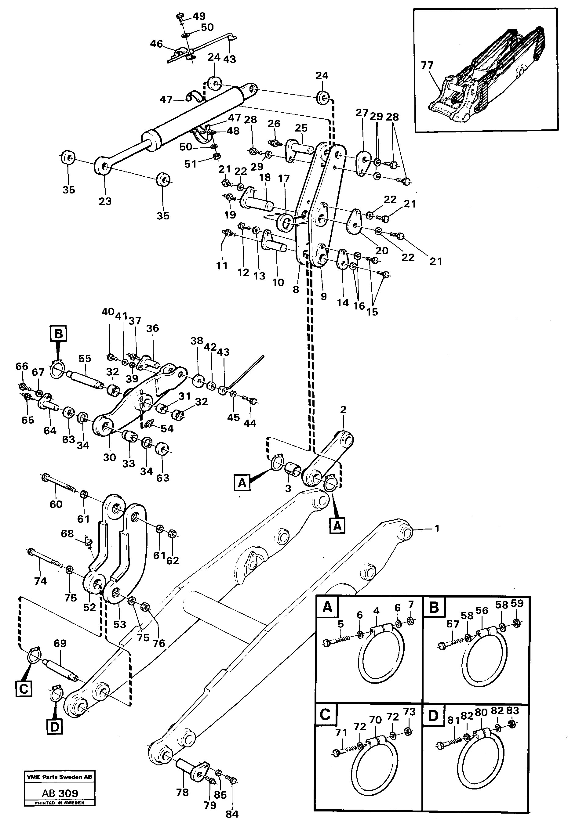 Rglr Weight Kit VOE11004458 VOLVO