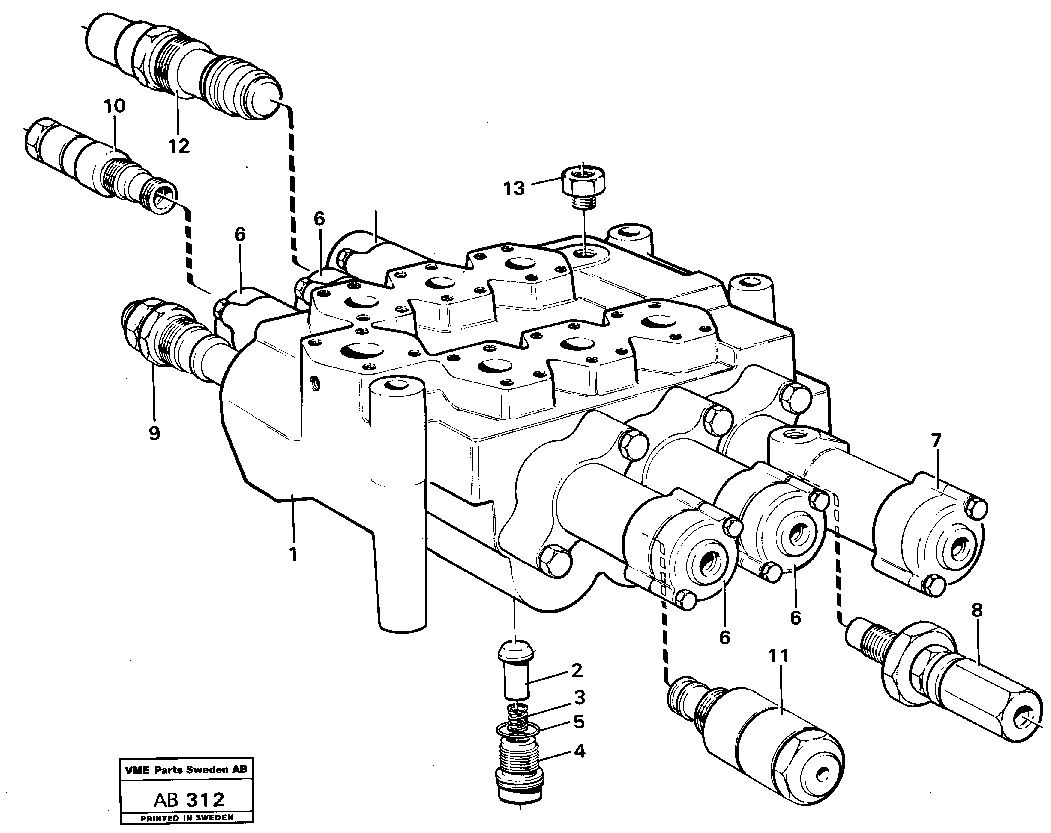 Valve VOE11043026 VOLVO