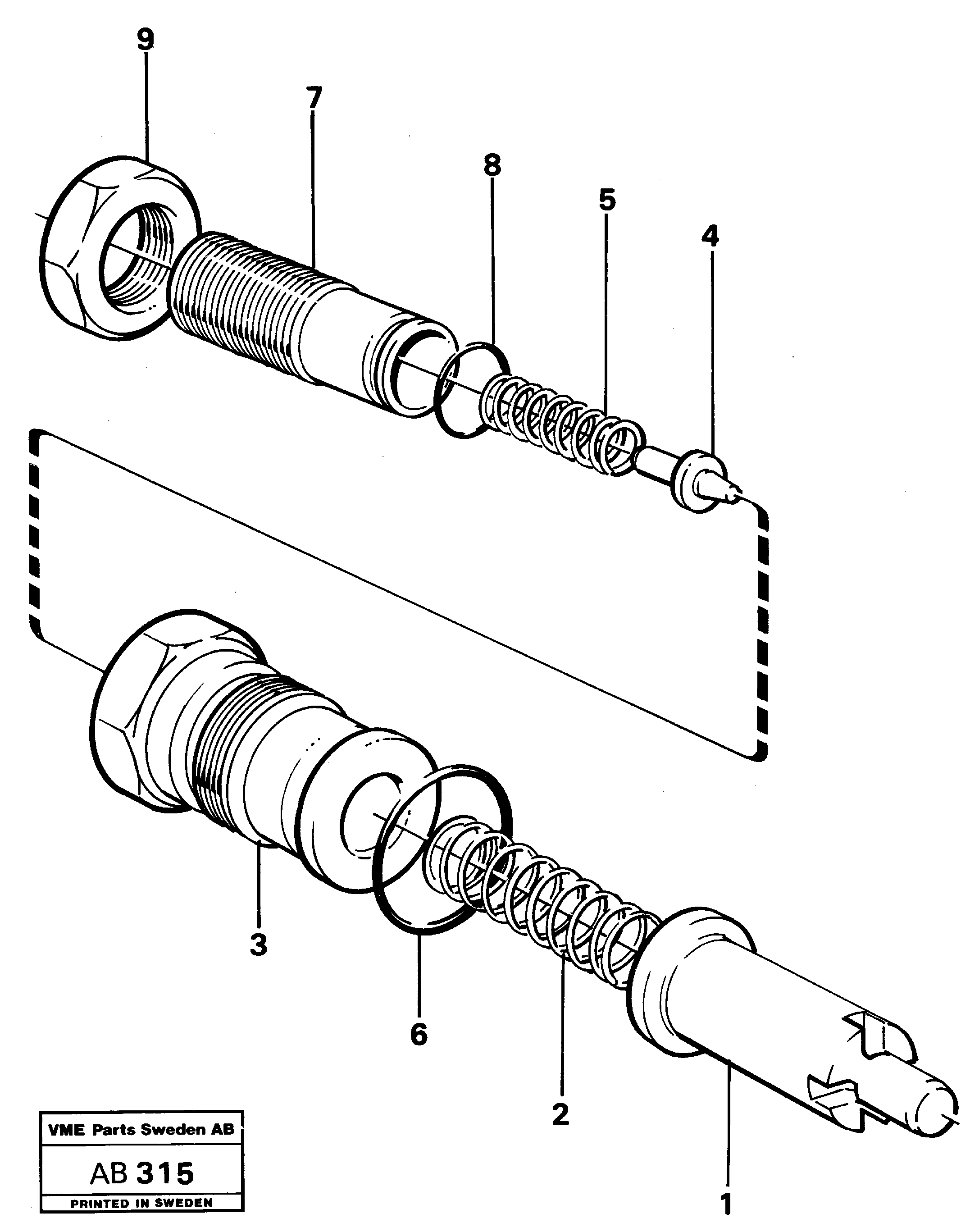 O-ring VOE11993128 VOLVO