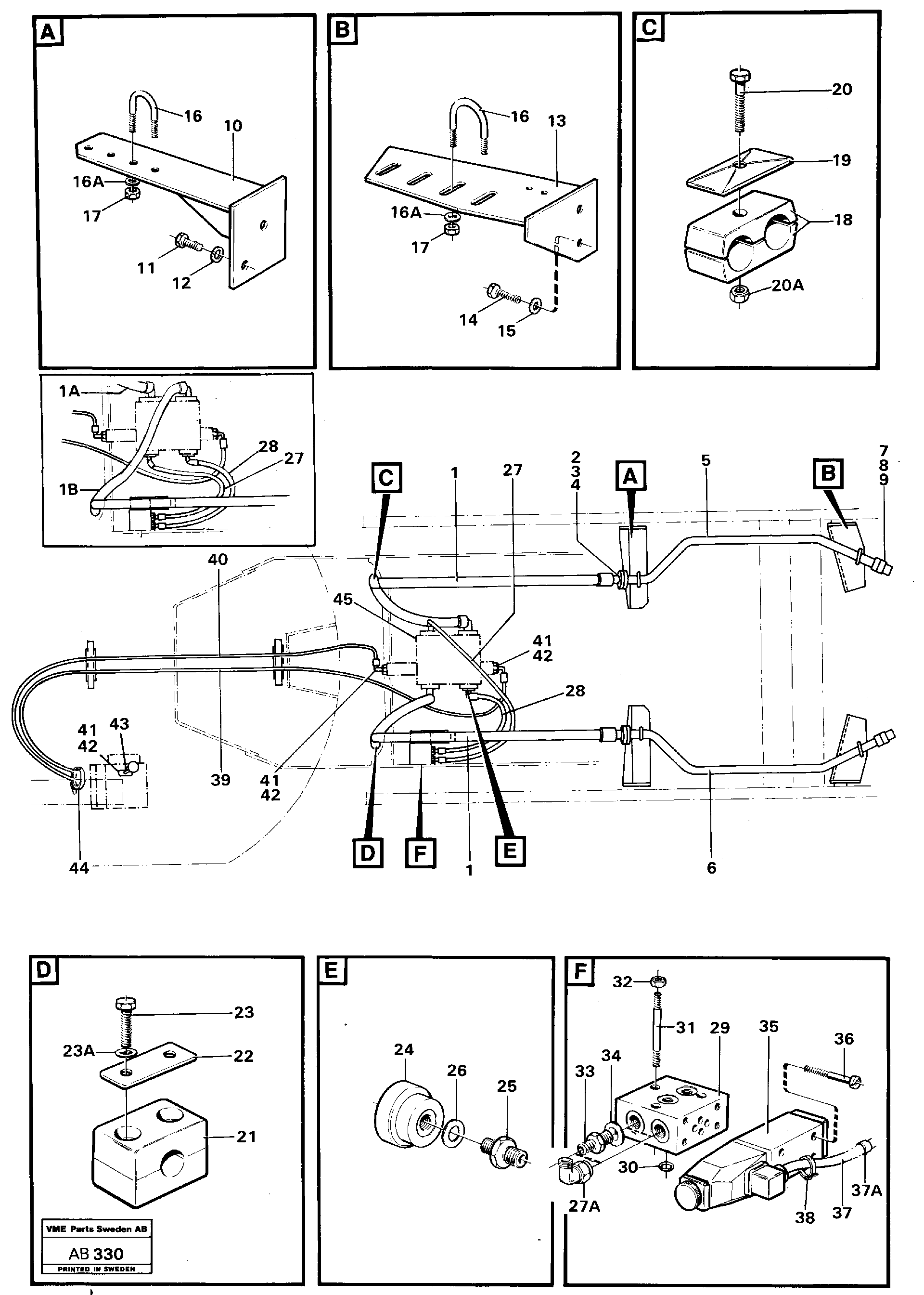 Timing gear casing RM/VOE13932918 VOLVO