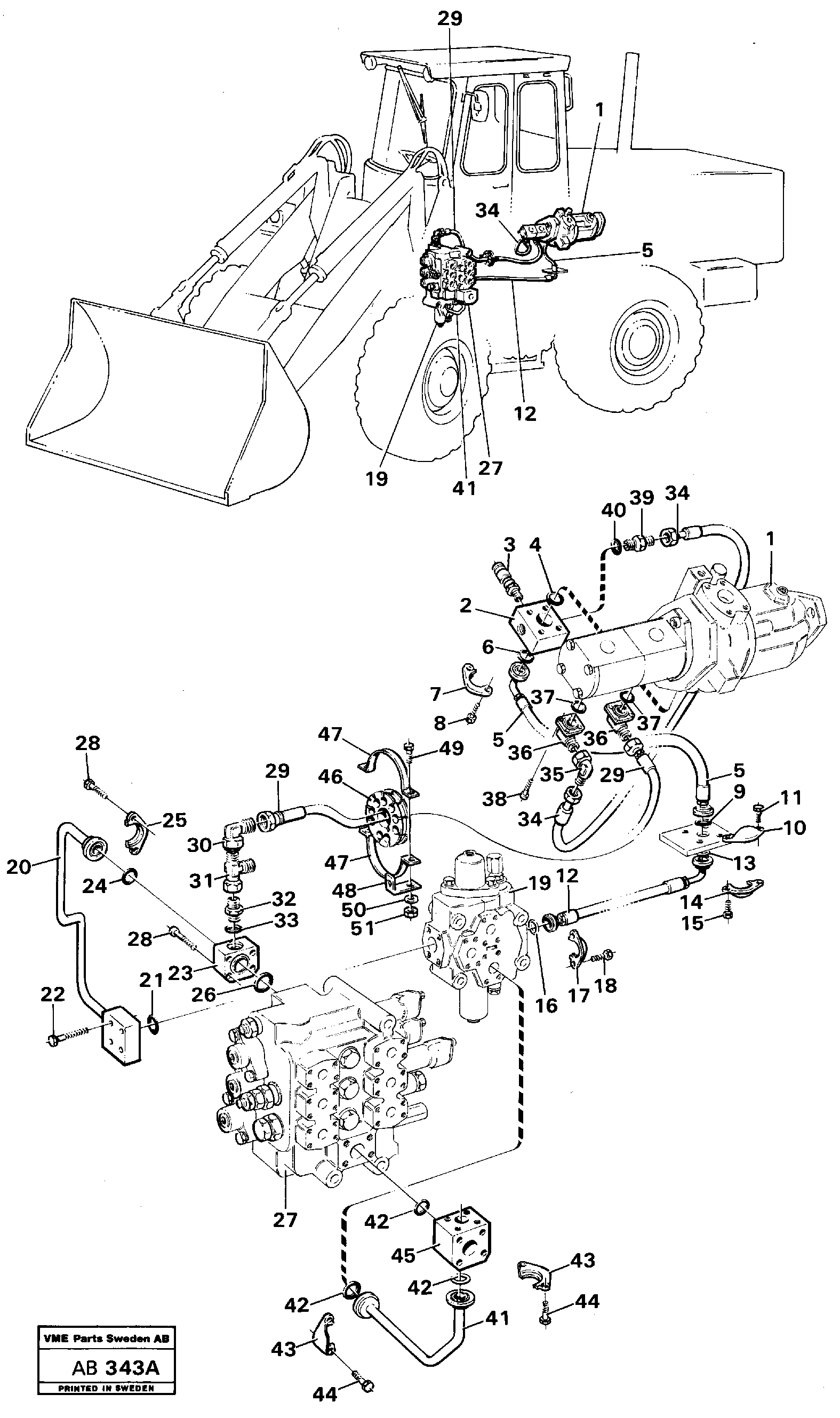 Timing gear casing VOE13932863 VOLVO