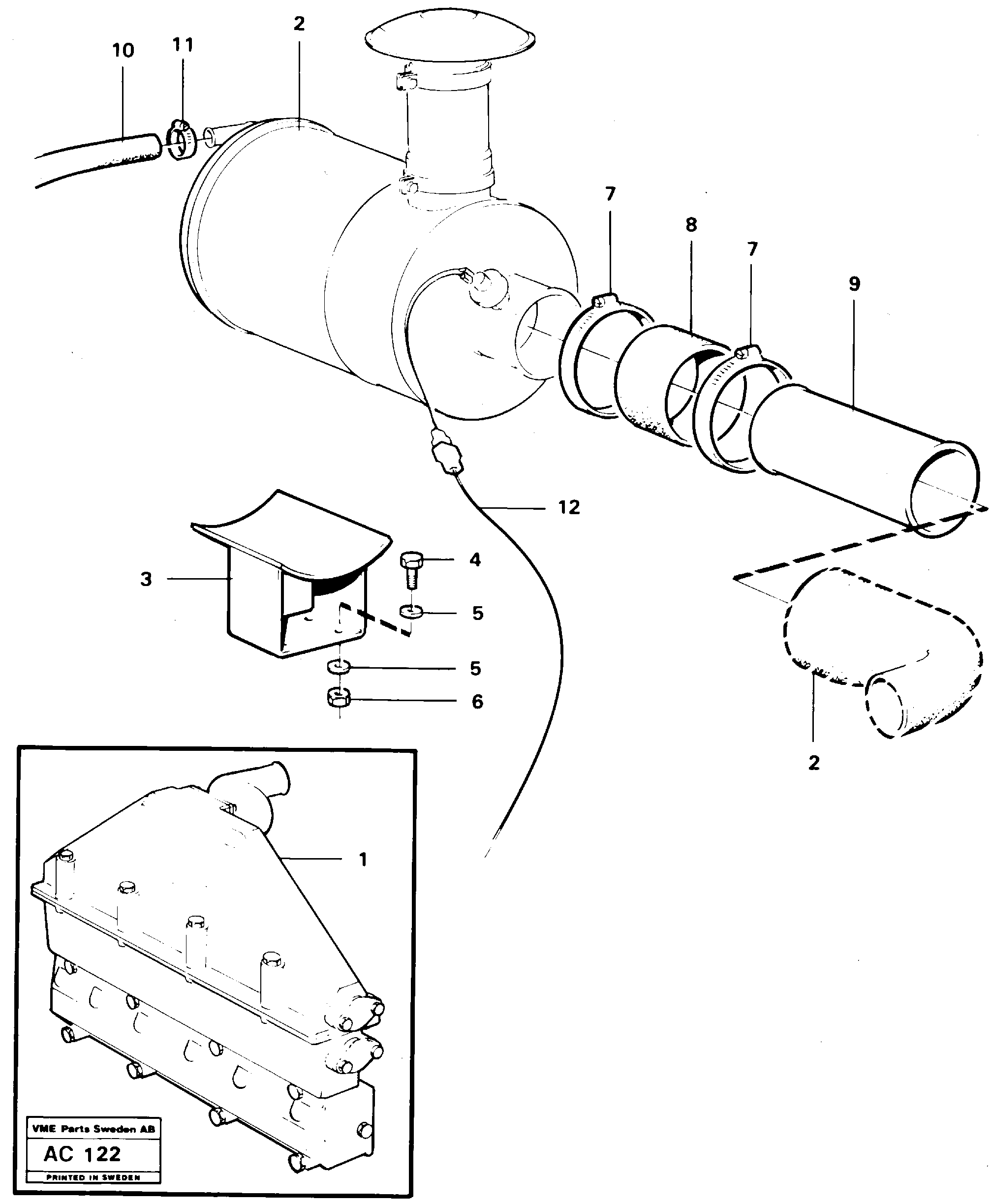 Connector Kit VOE11002046 VOLVO