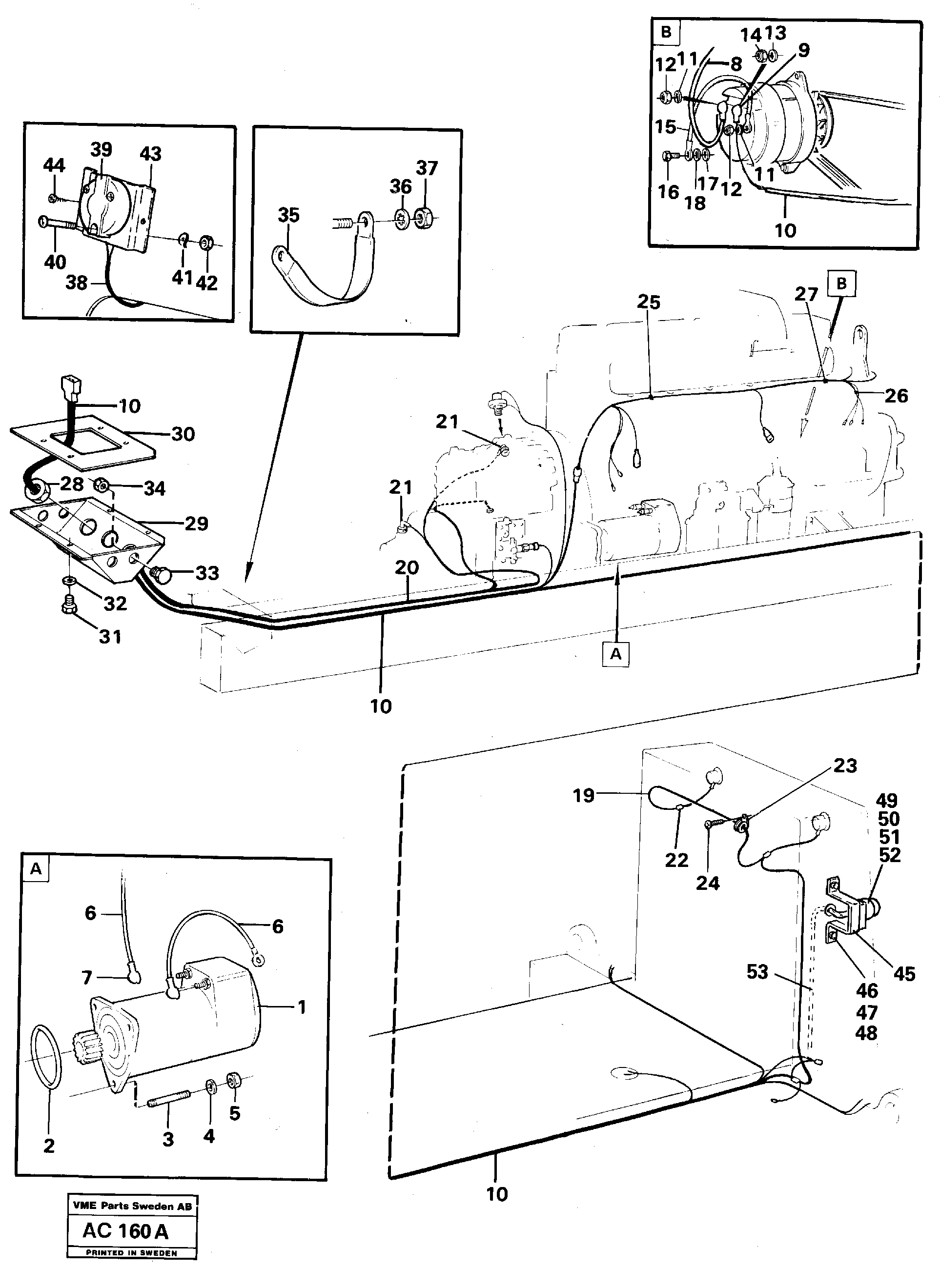 Bracket VOE11004291 VOLVO