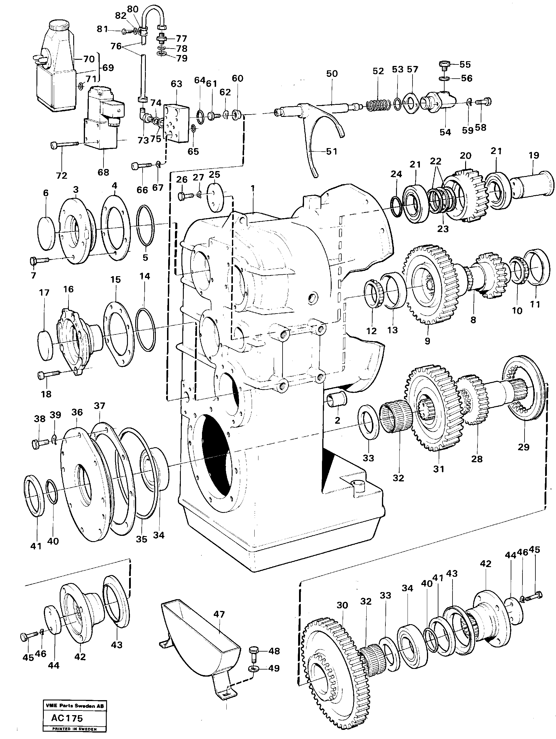 Transmission VOE9000030875 VOLVO