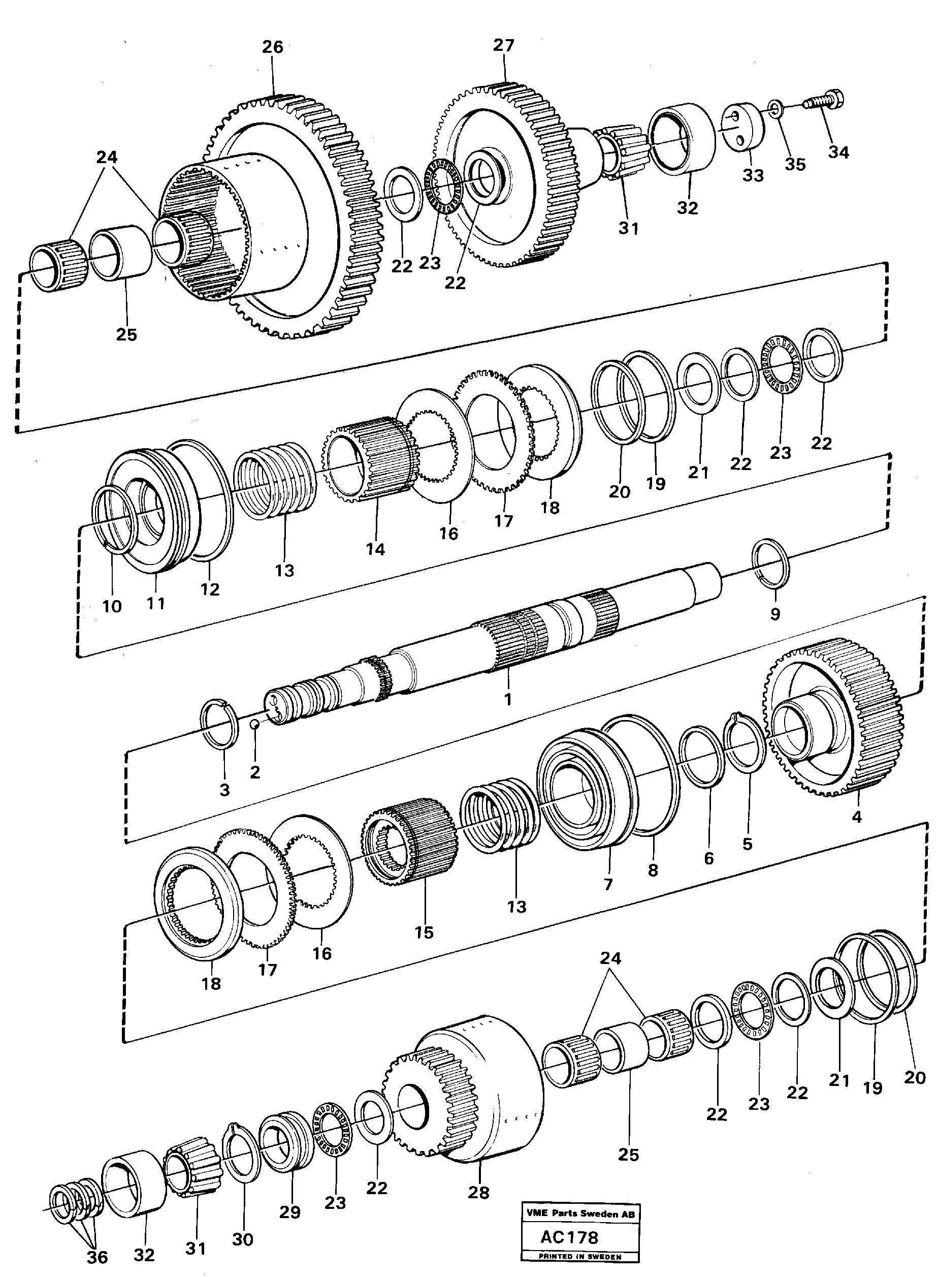 Op-amplifier VOE11036610 VOLVO