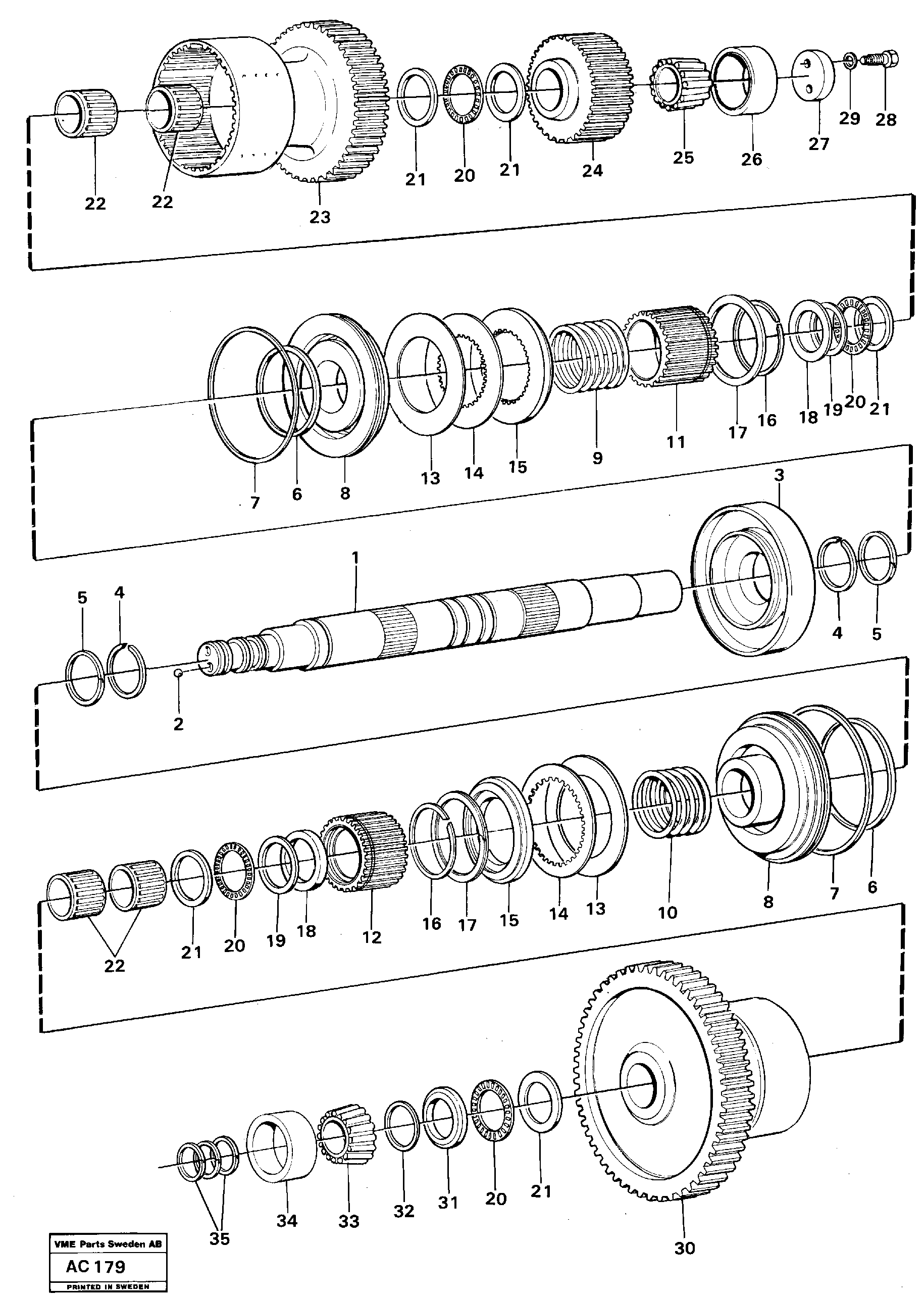 Op-amplifier VOE11036630 VOLVO