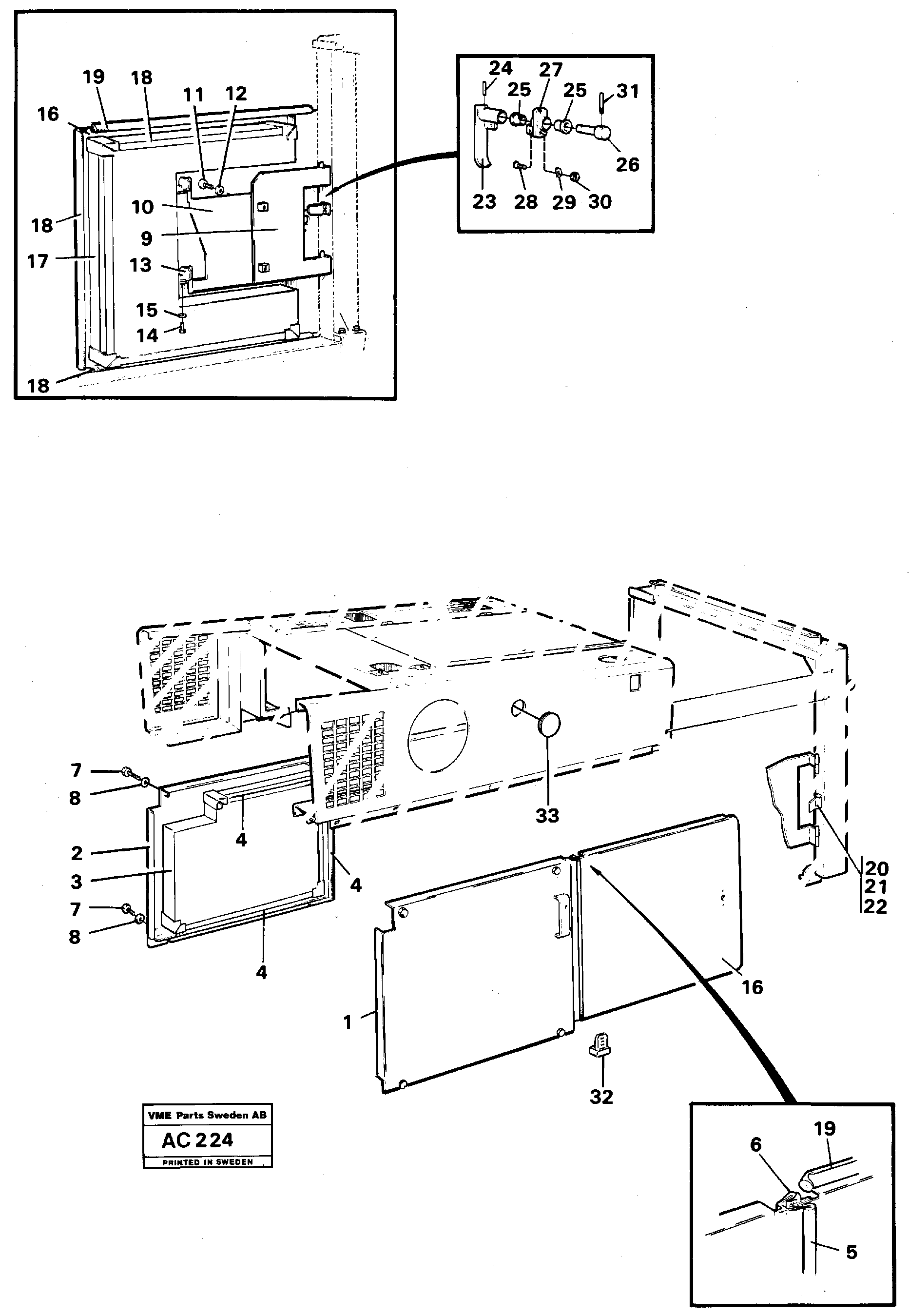 Hatch VOE11003632 VOLVO