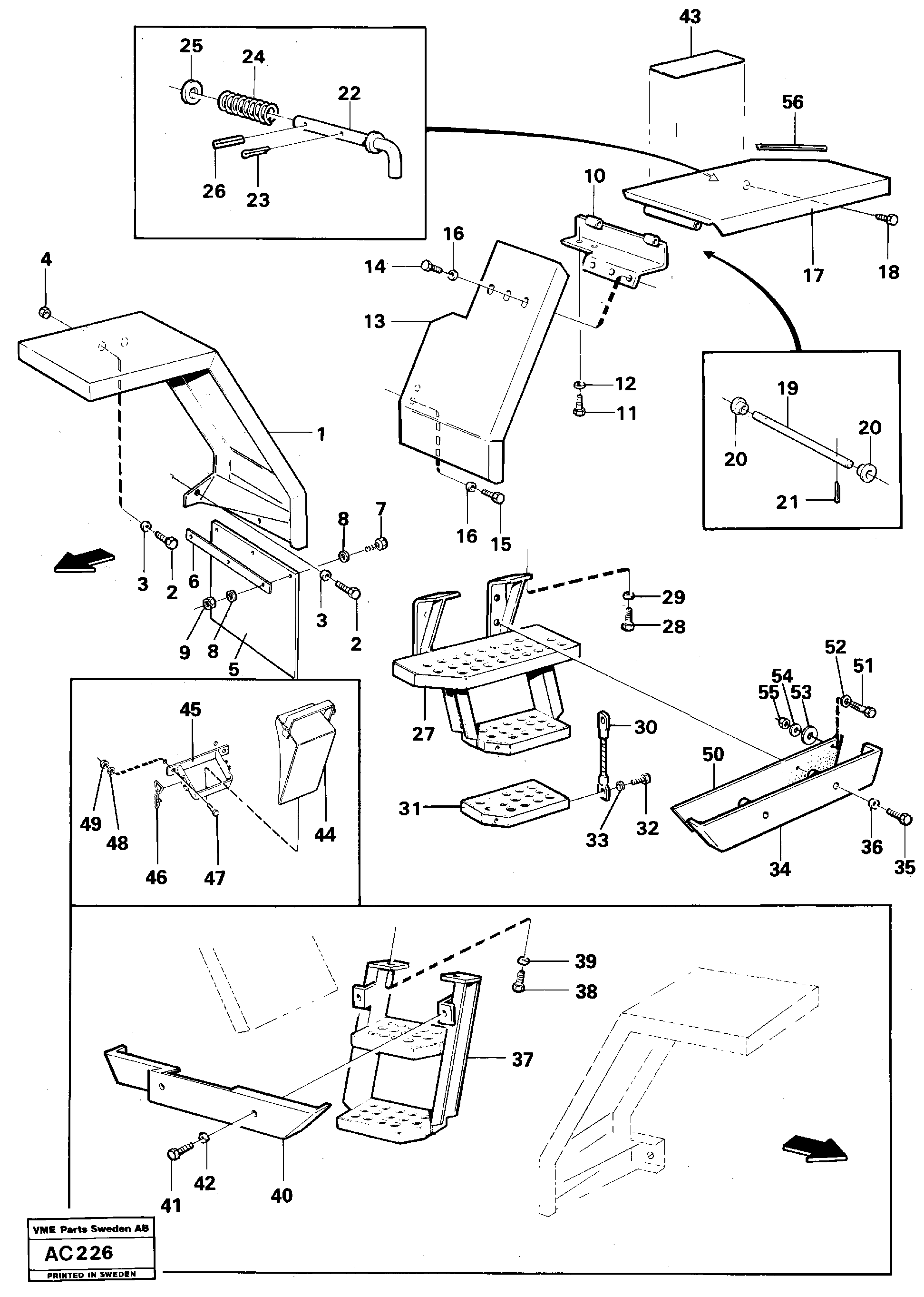 Mudguard VOE11003520 VOLVO