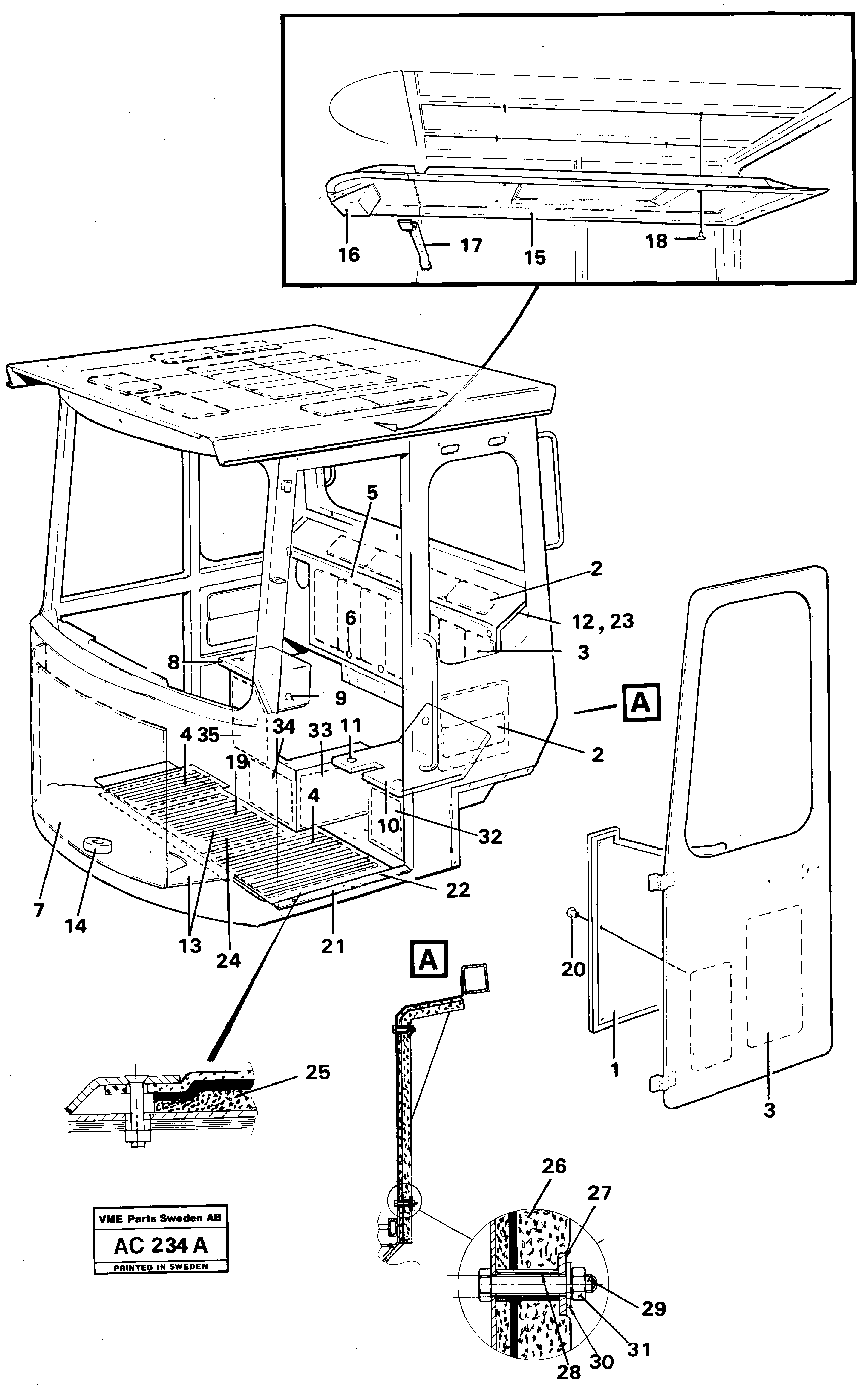 Insulation VOE11005759 VOLVO