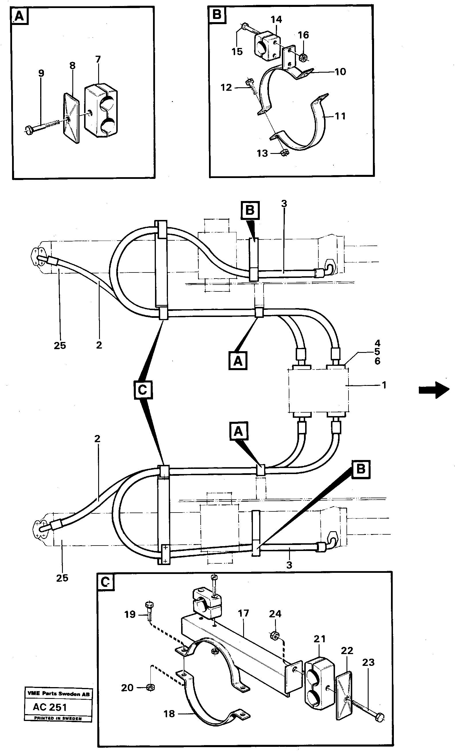 Timing gear casing VOE13932786 VOLVO
