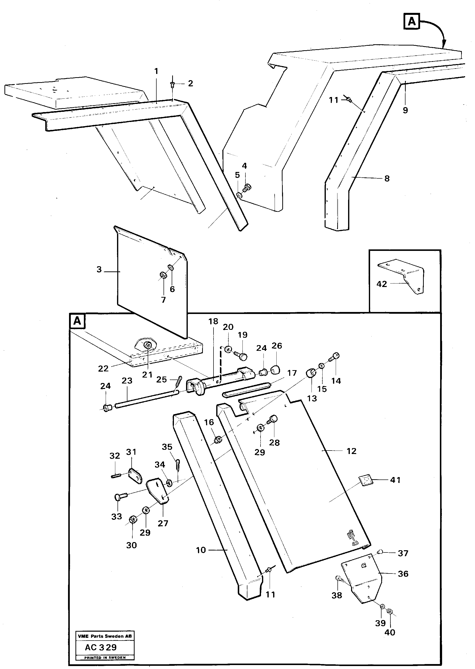 Upper Wiper VOE11090562 VOLVO