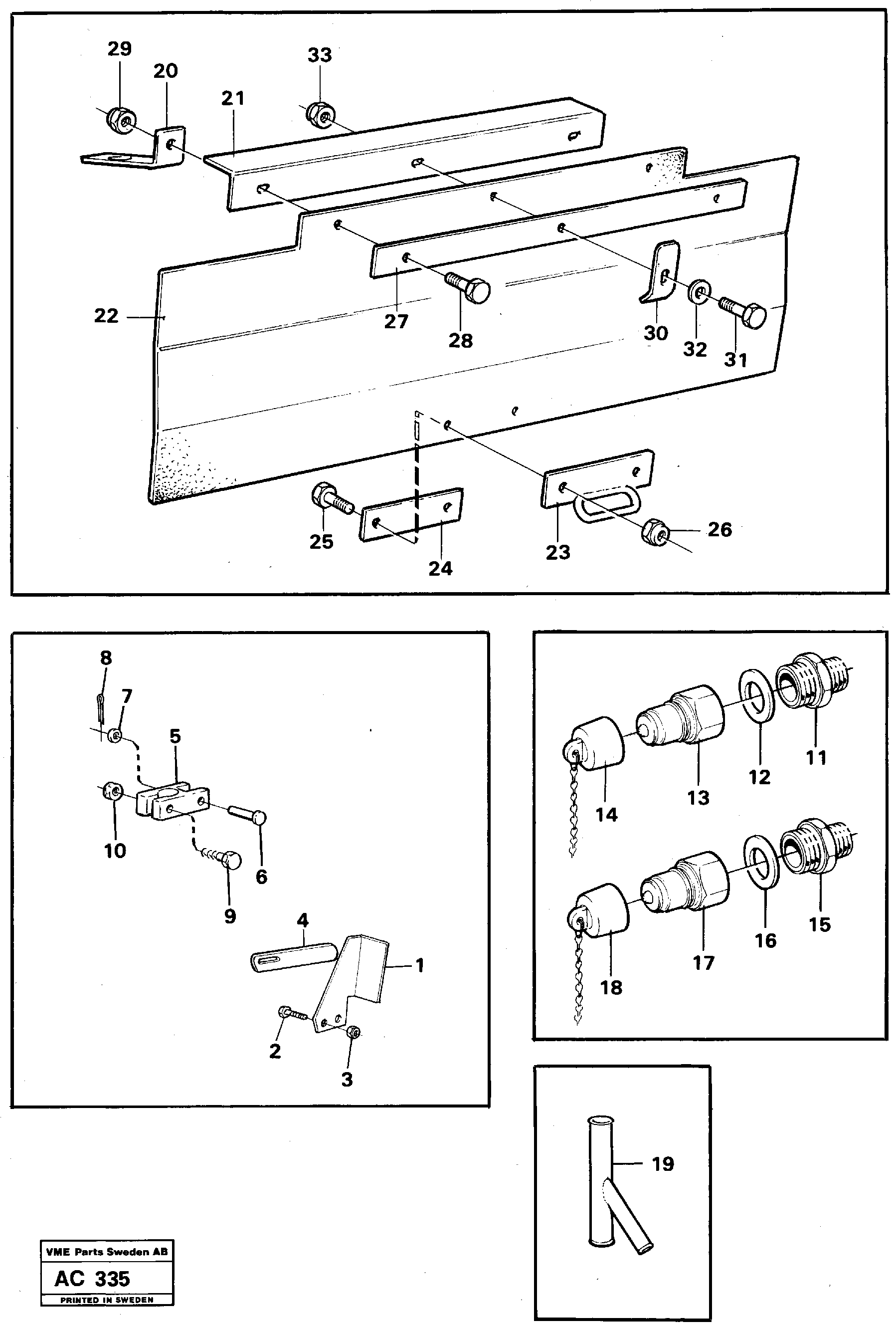 Пластина VOE11003552 VOLVO