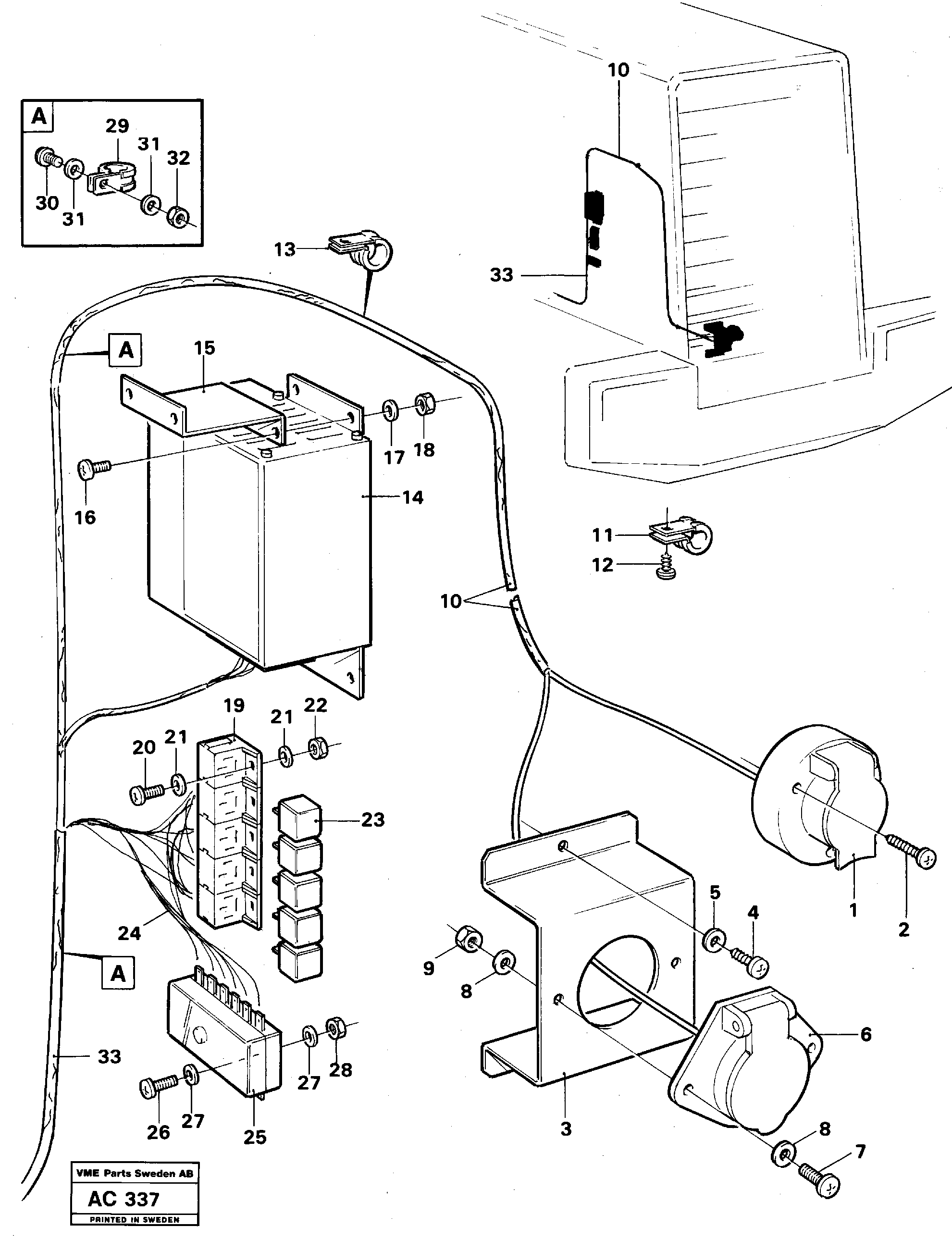 Protecting plate VOE11090282 VOLVO
