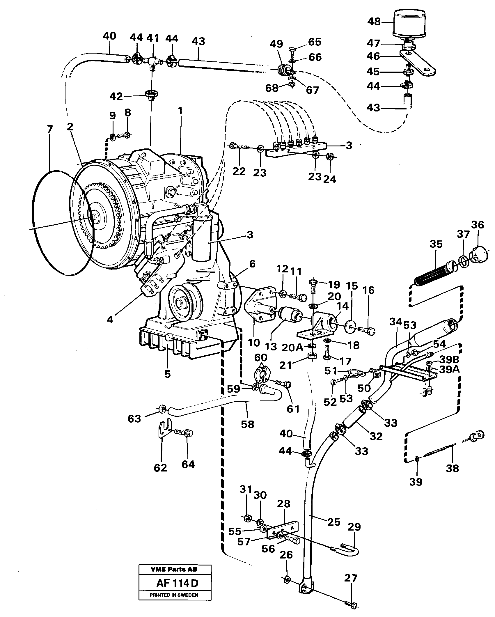 Relay, back-up lamp VOE11025939 VOLVO