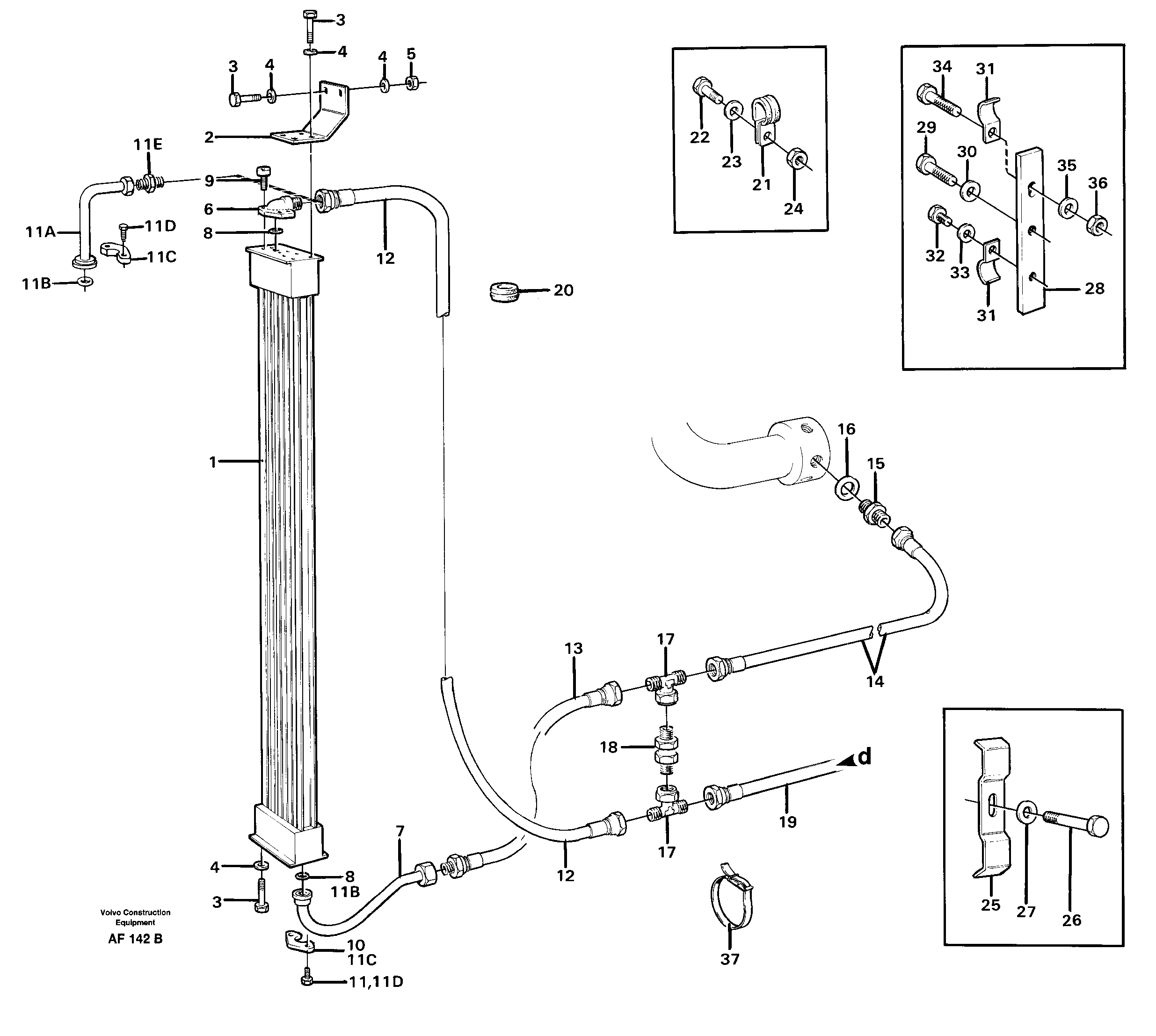 Heater Housing VOE11026801 VOLVO