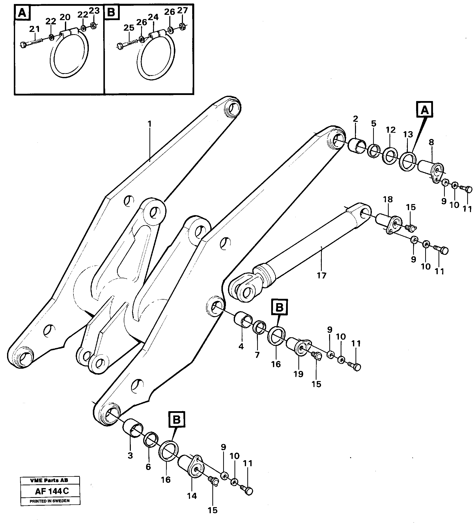 Pin VOE11024570 VOLVO
