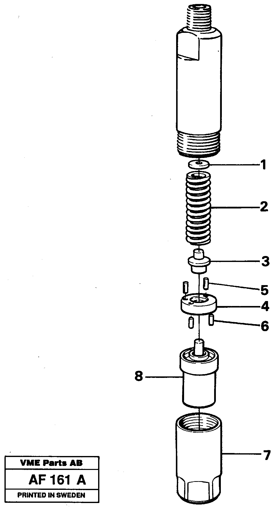 Washer VOE846980 VOLVO