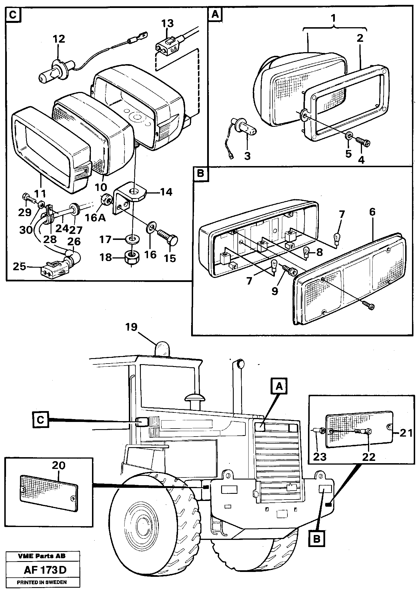 Radio Support VOE11025907 VOLVO