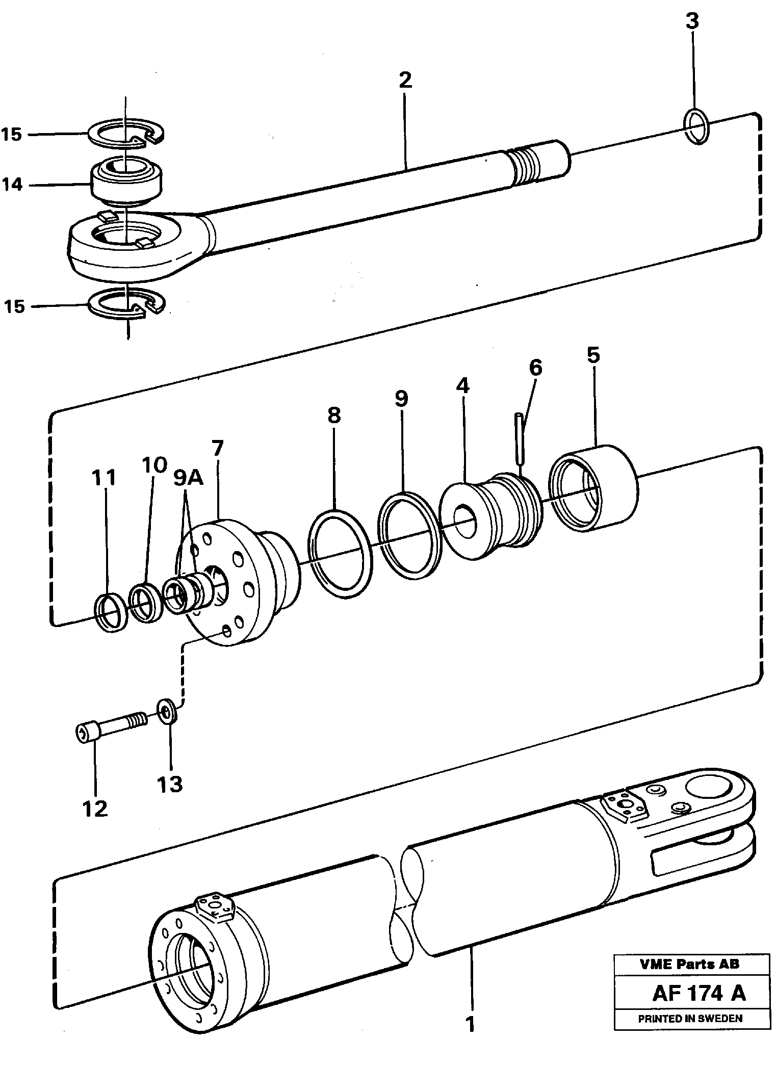 Oil Tap VOE11005294 VOLVO