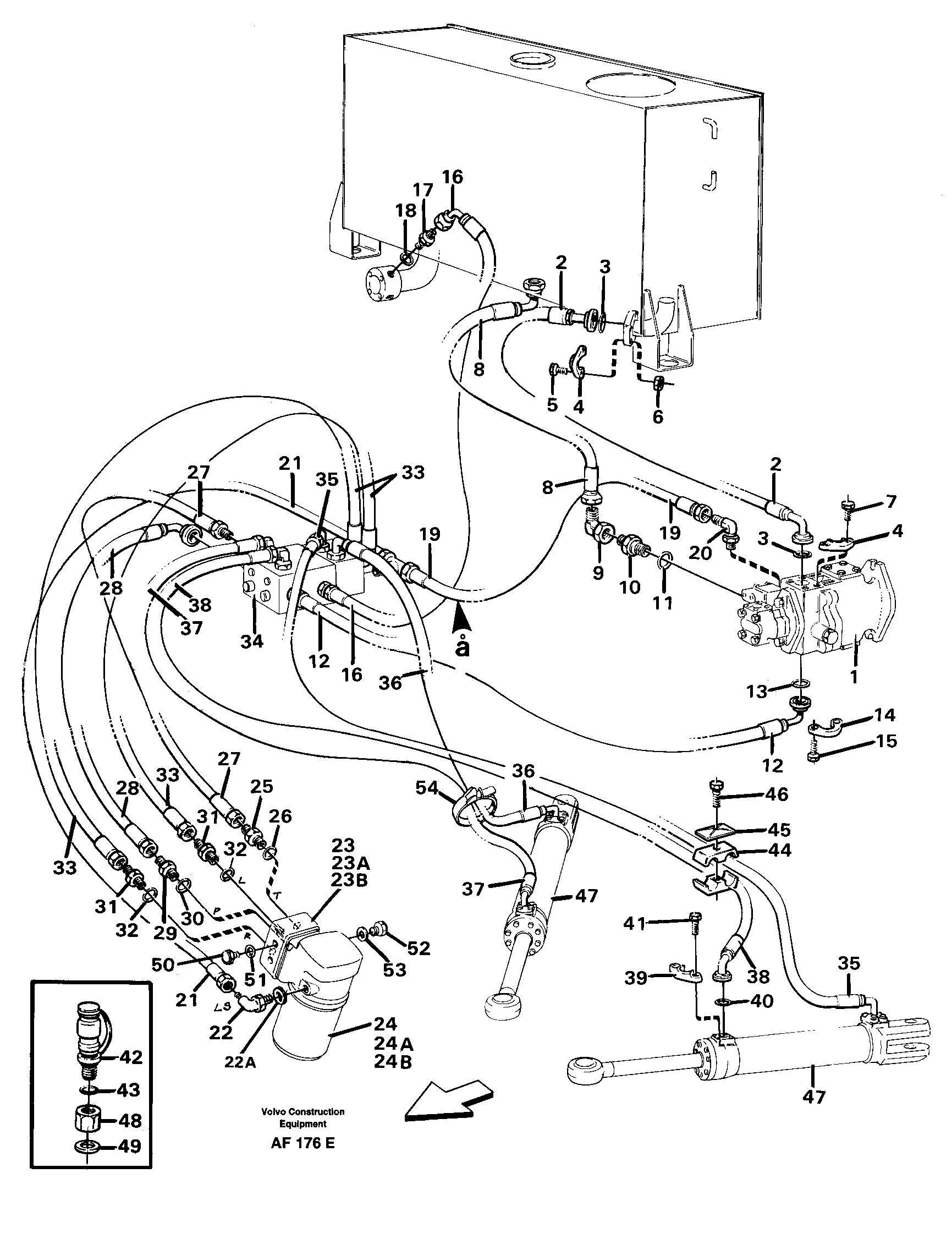Control valve VOE11026804 VOLVO