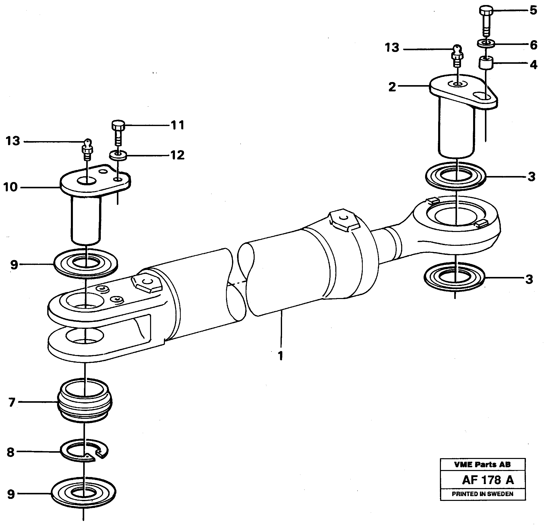 Bearing Spindle VOE11024133 VOLVO